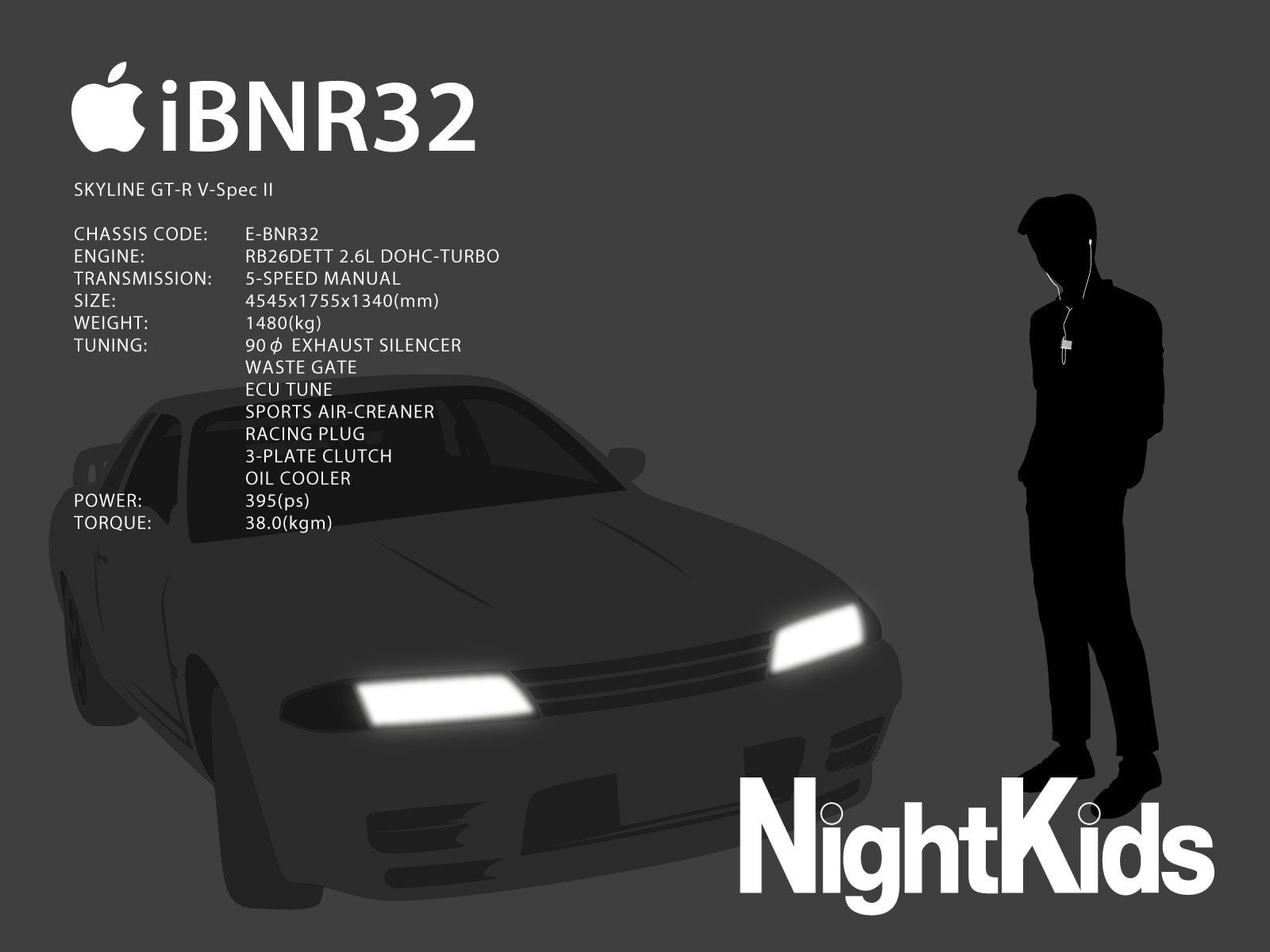 Initial D, Simple Background, Ipod, 720P, HD Wallpaper