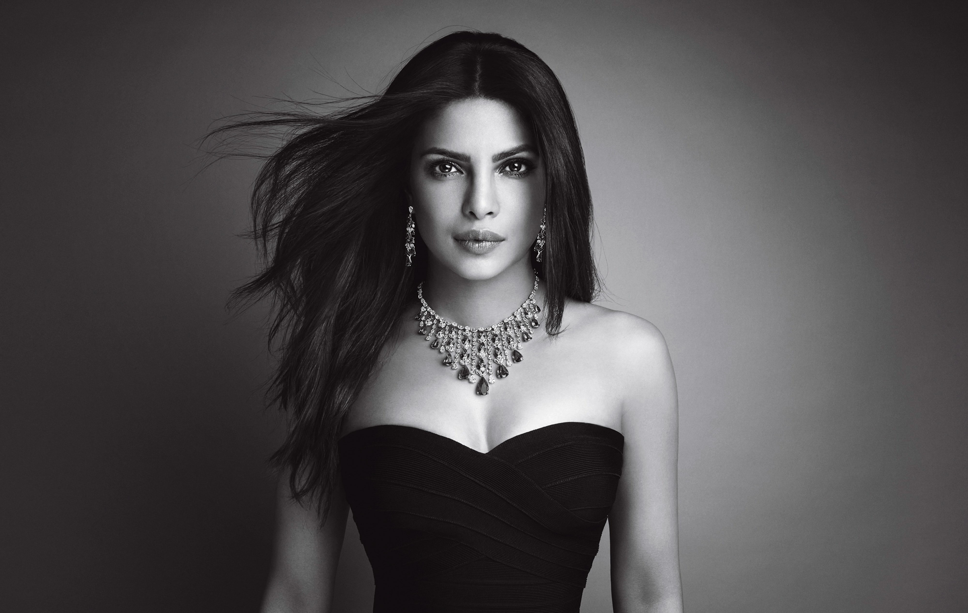 2017, 4K, Priyanka Chopra, HD Wallpaper