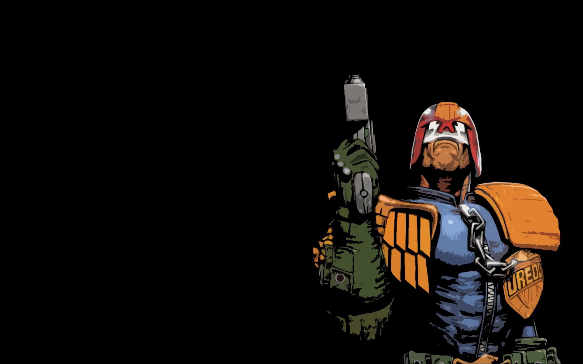 1080P, Judge Dredd, HD Wallpaper