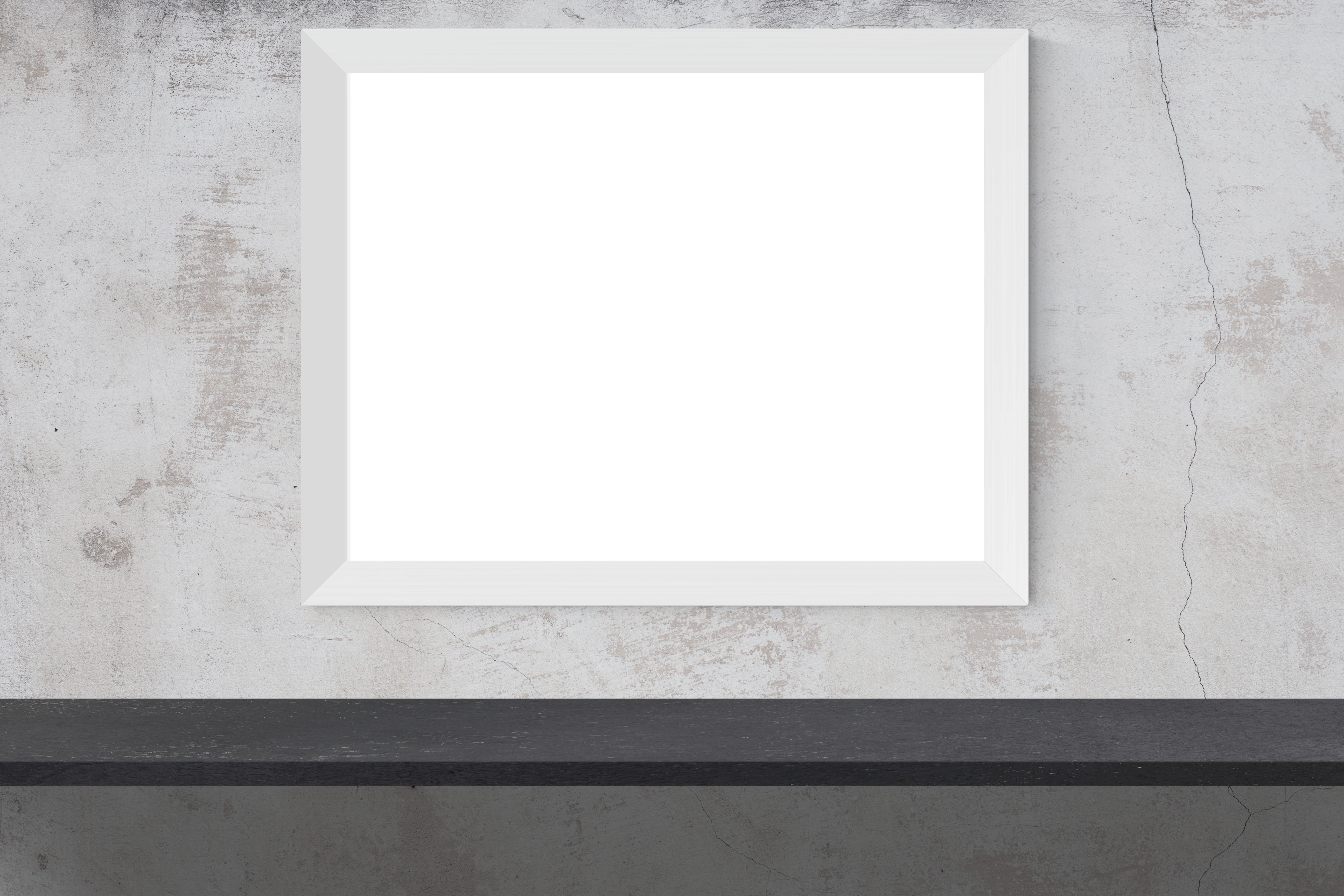 wall, white, frame, close-up, 5K, picture frame, day, shape, geometric shape, window, copy space, indoors, poster, mock, design, framed, architecture, HD Wallpaper