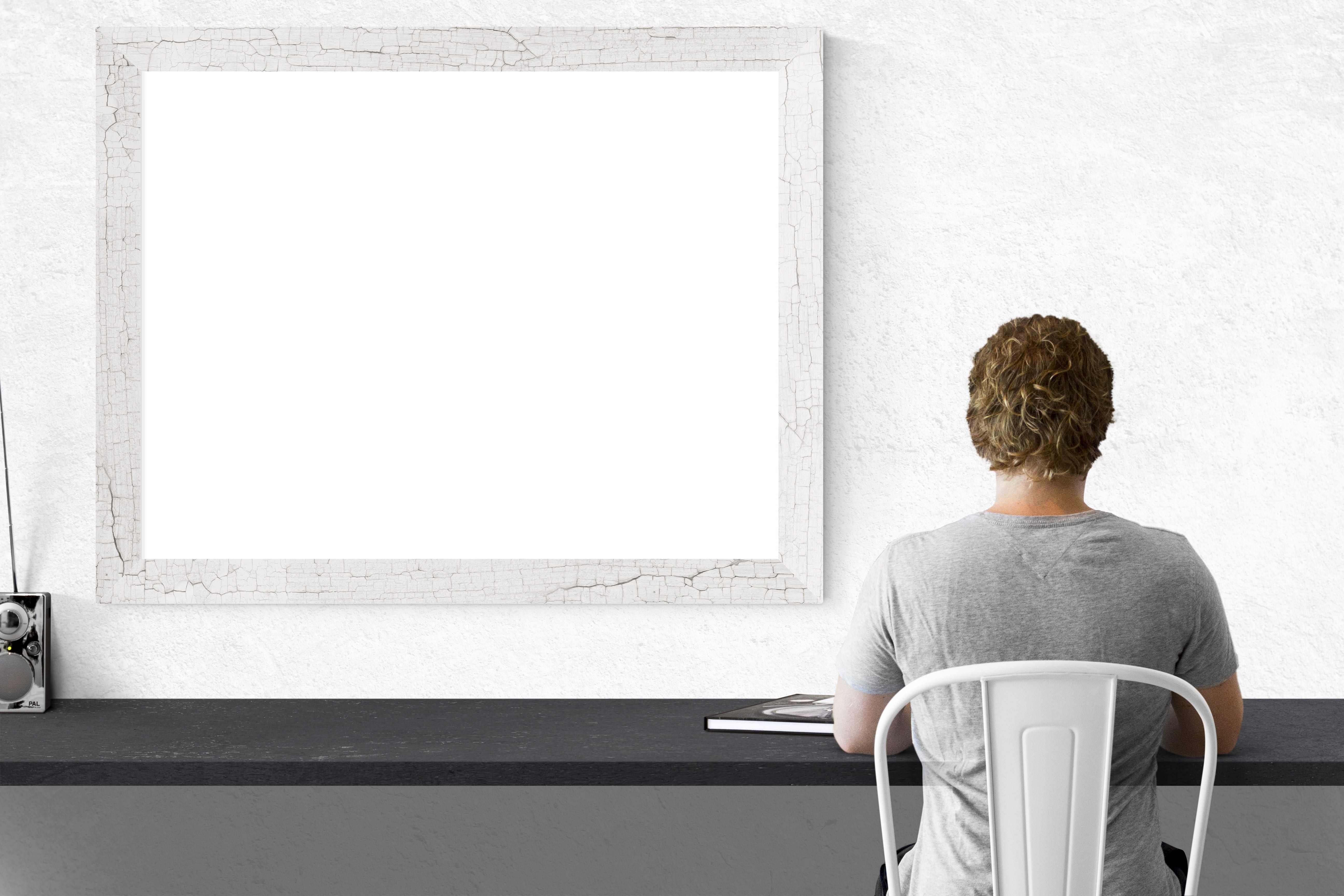 template, business person, chair, rear view, frame, metal, 5K, wall, men, poster, mock, window, business, person, interior, mockup, contemplation, waist up, HD Wallpaper