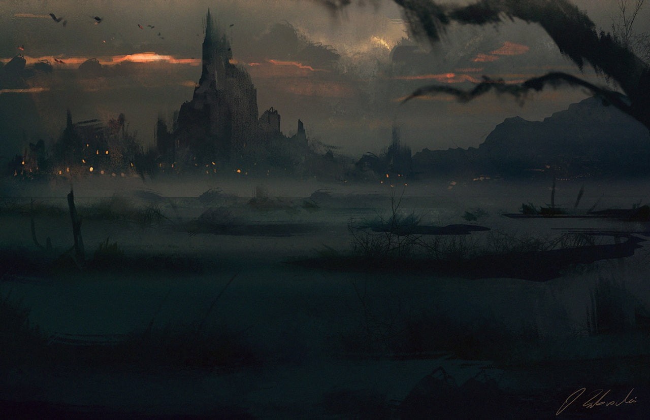 Darek Zabrocki, 720P, fantasy art, HD Wallpaper