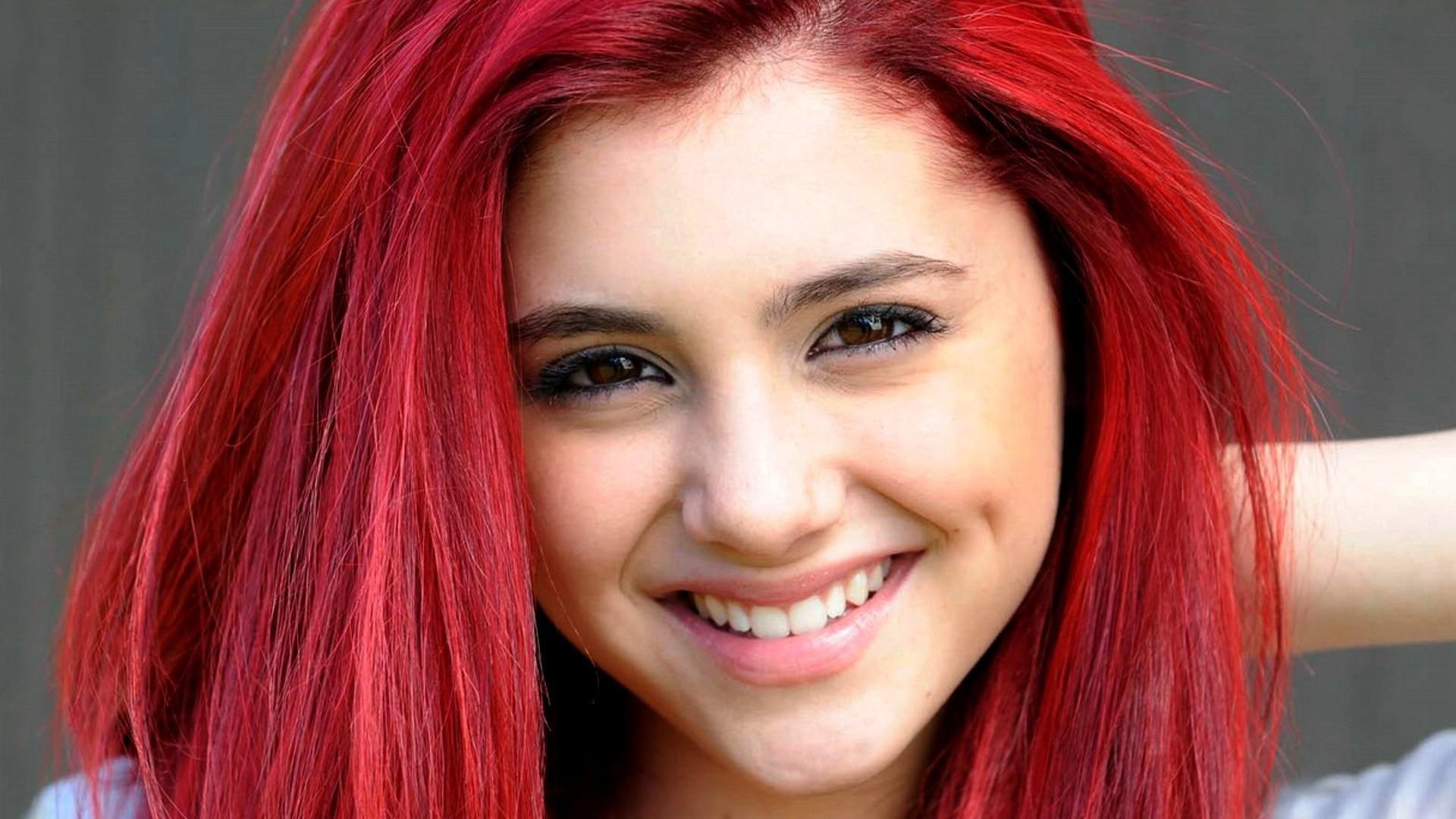 redheads, ariana grande, women, celebrity, celebrities, grande, face, faces, ariana, 1080P, girls, HD Wallpaper