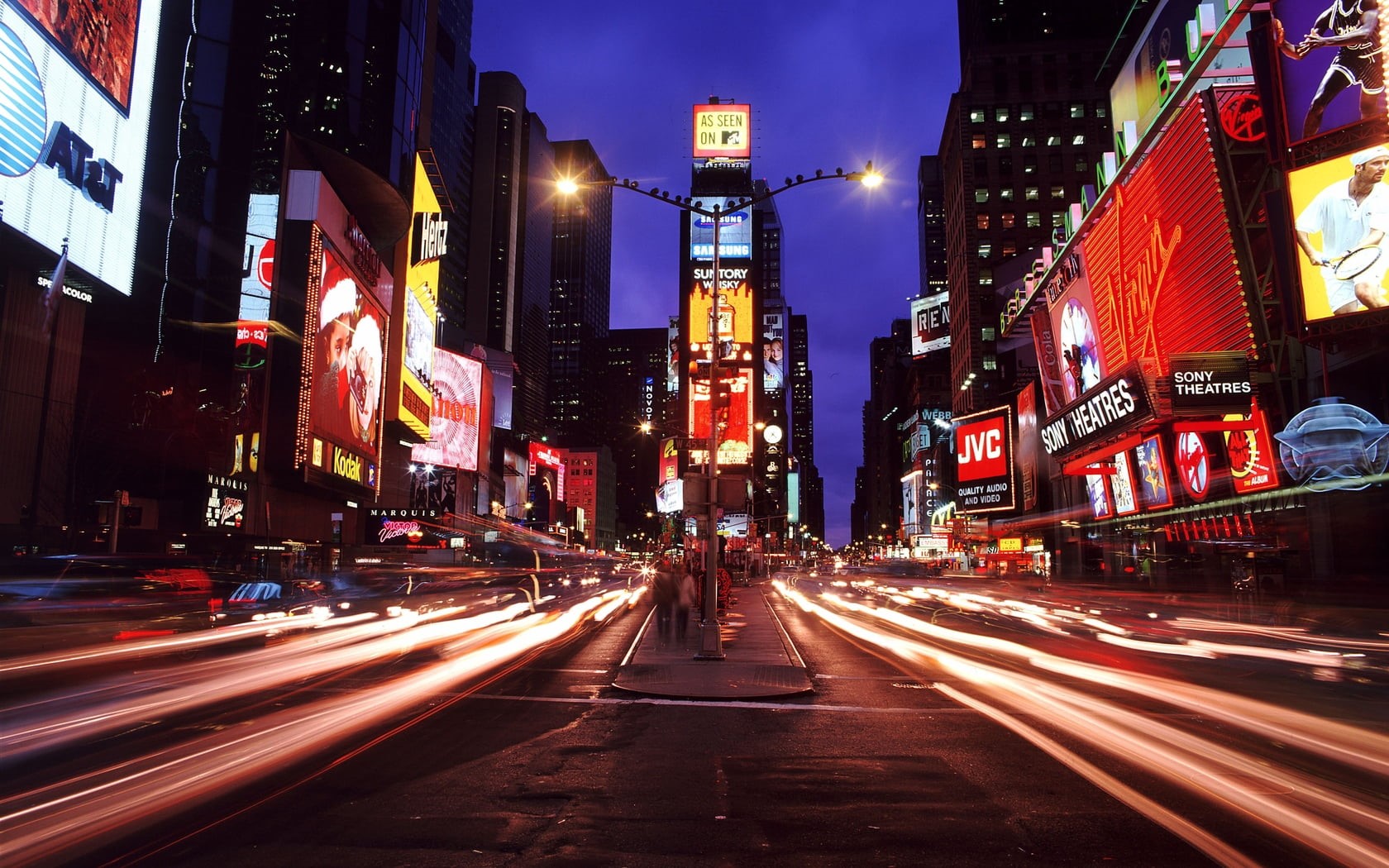 light, crowded, office Building, car, post, broadway - Manhattan, building Exterior, street Light, office building exterior, people, billboard, urban Skyline, HD Wallpaper
