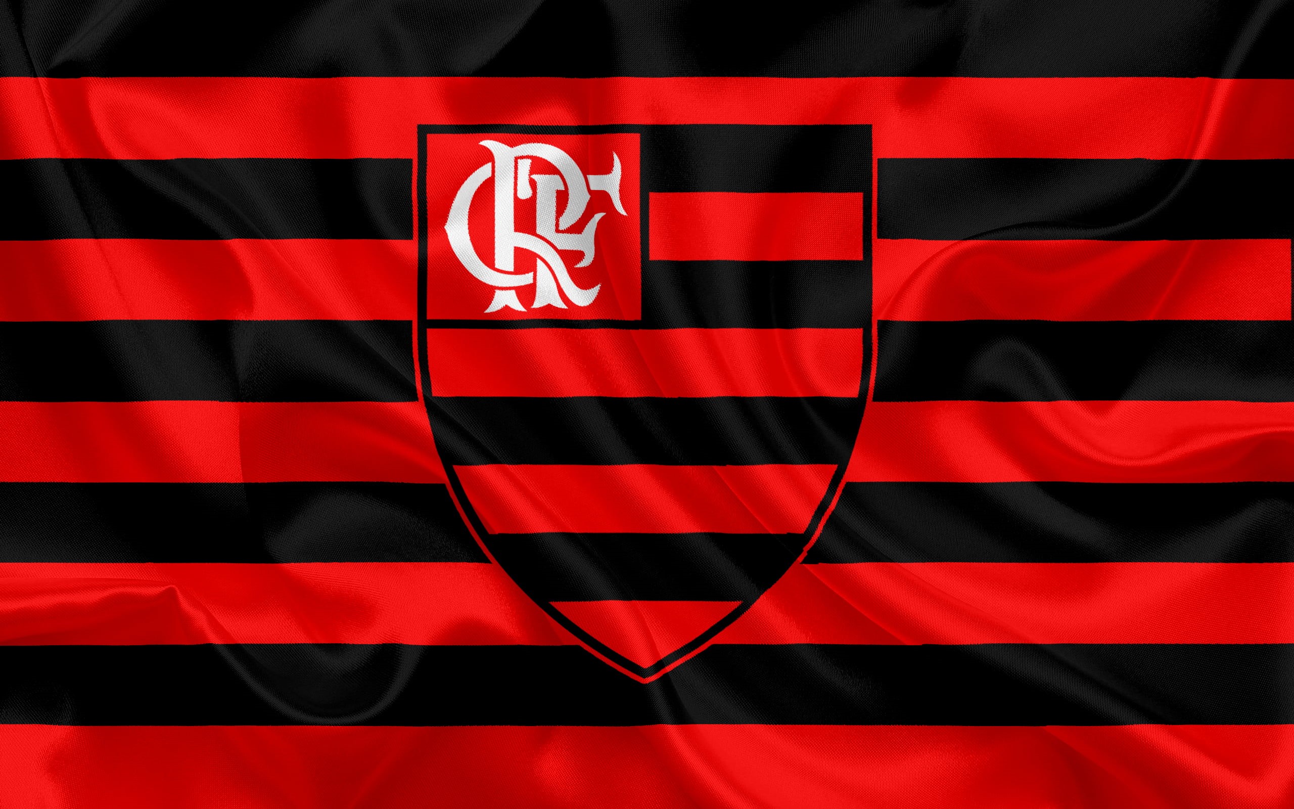 Logo, Clube de Regatas do Flamengo, Soccer, 2K, HD Wallpaper