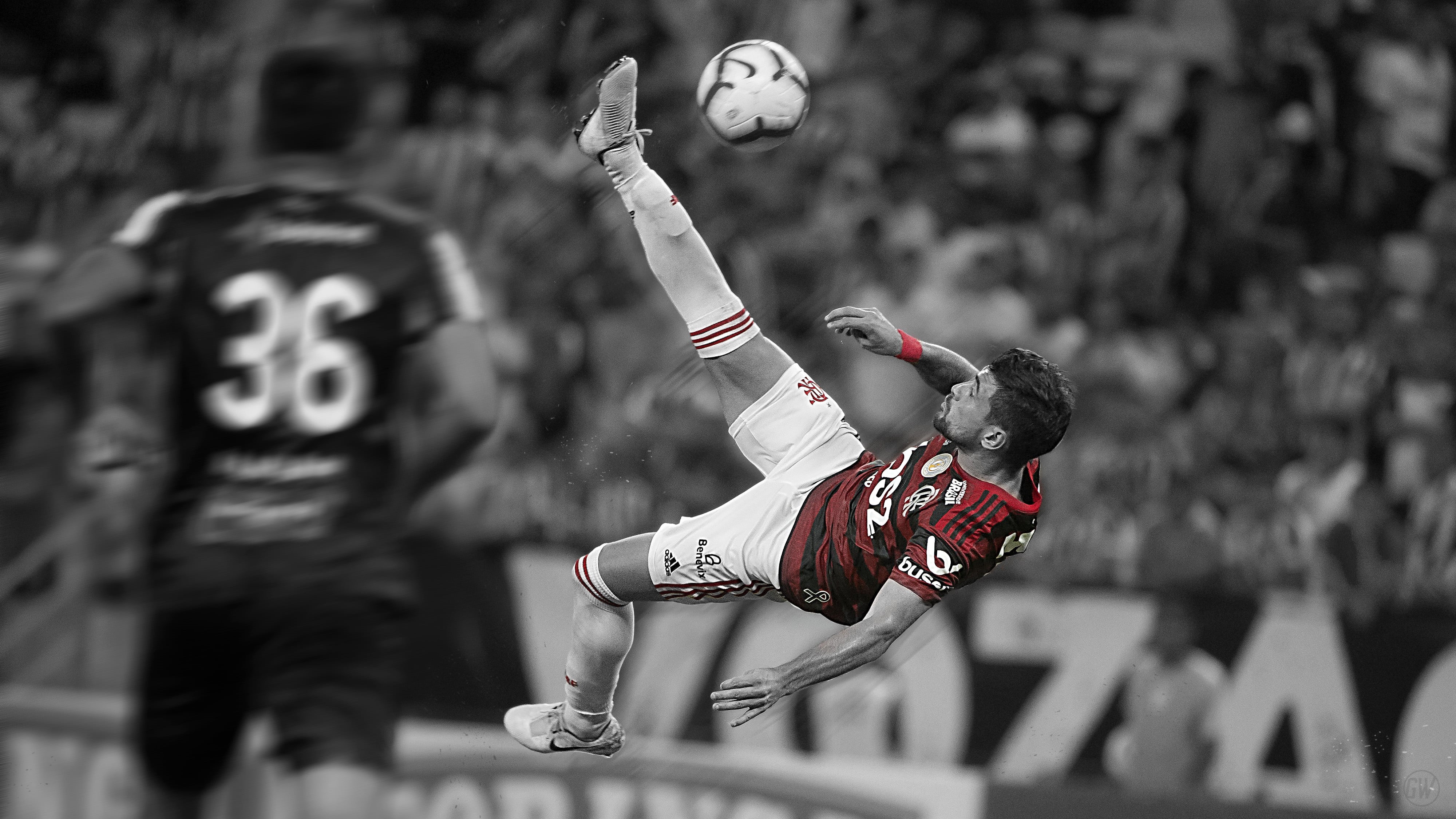 Clube de Regatas do Flamengo, 4K, Soccer, Sports, Giorgian De Arrascaeta, HD Wallpaper