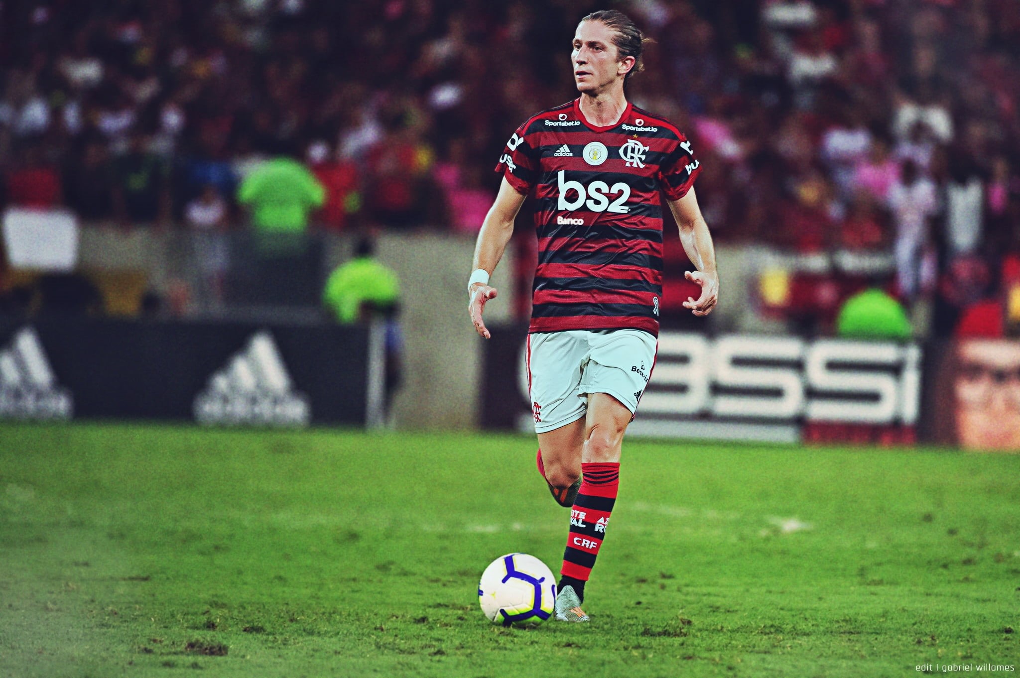 Soccer, Clube de Regatas do Flamengo, 1080P, Filipe Luís, HD Wallpaper