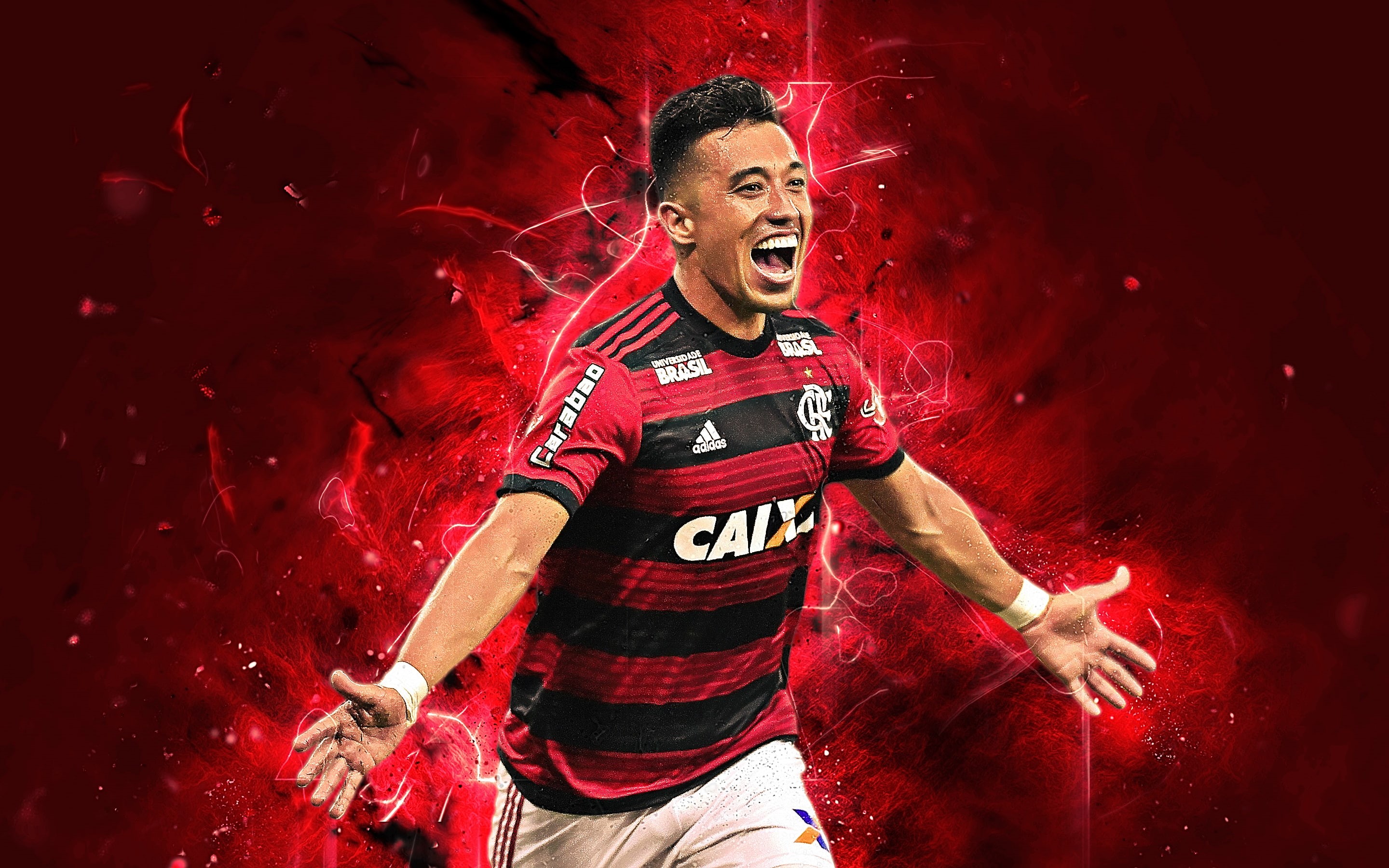 Colombian, Clube de Regatas do Flamengo, 2K, Soccer, Fernando Uribe, HD Wallpaper