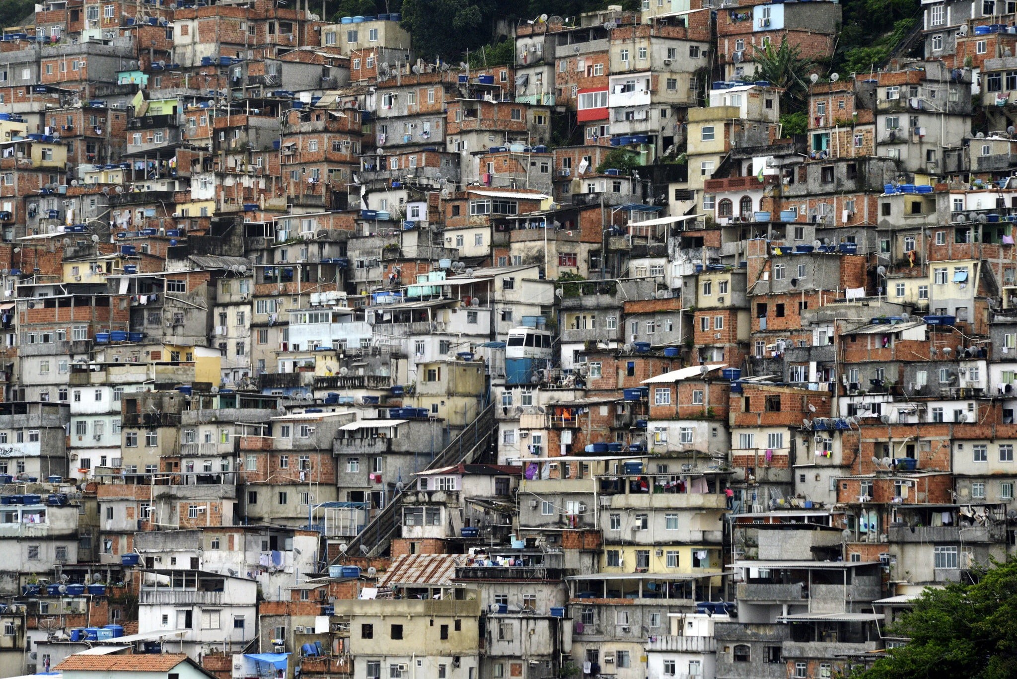 Favela, Rio de Janeiro, Brasilien, 1080P, HD Wallpaper