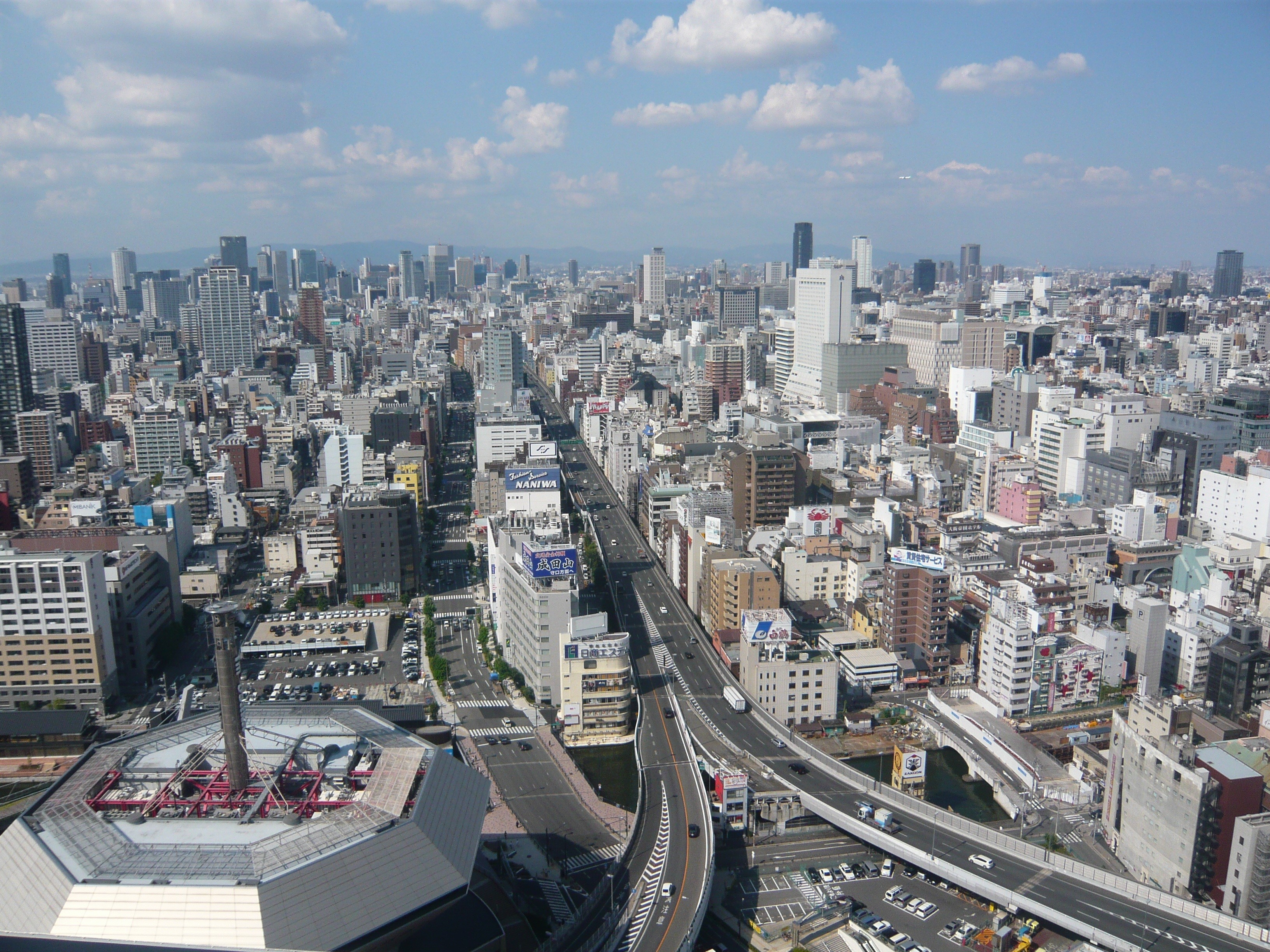 nature, japanese, 2K, skyscraper, modern, high angle view, residential district, building exterior, tall - high, skyscrapers, office building exterior, HD Wallpaper