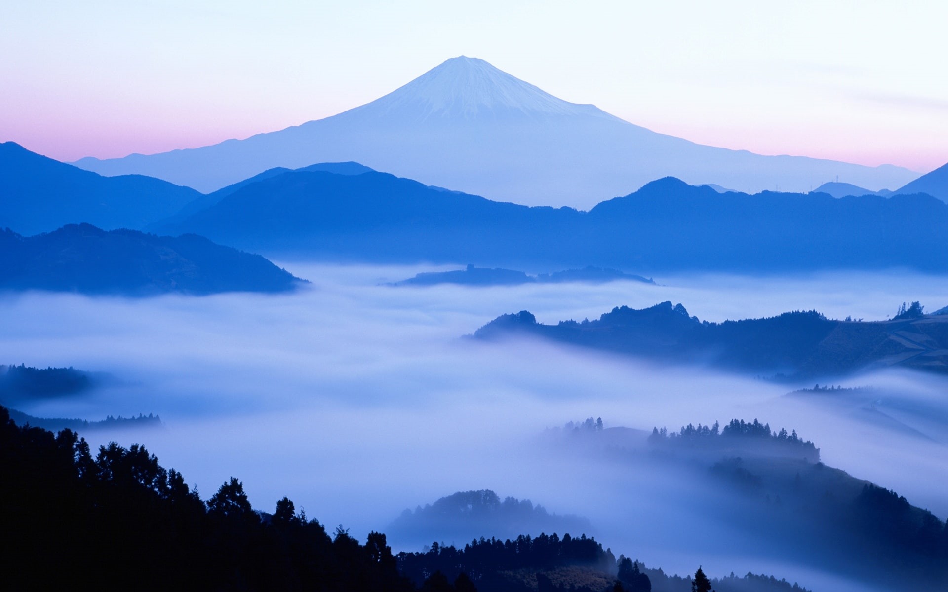 Dawn, mount, Fuji, s, Mountain, Beauty, 1080P, Japan, HD Wallpaper