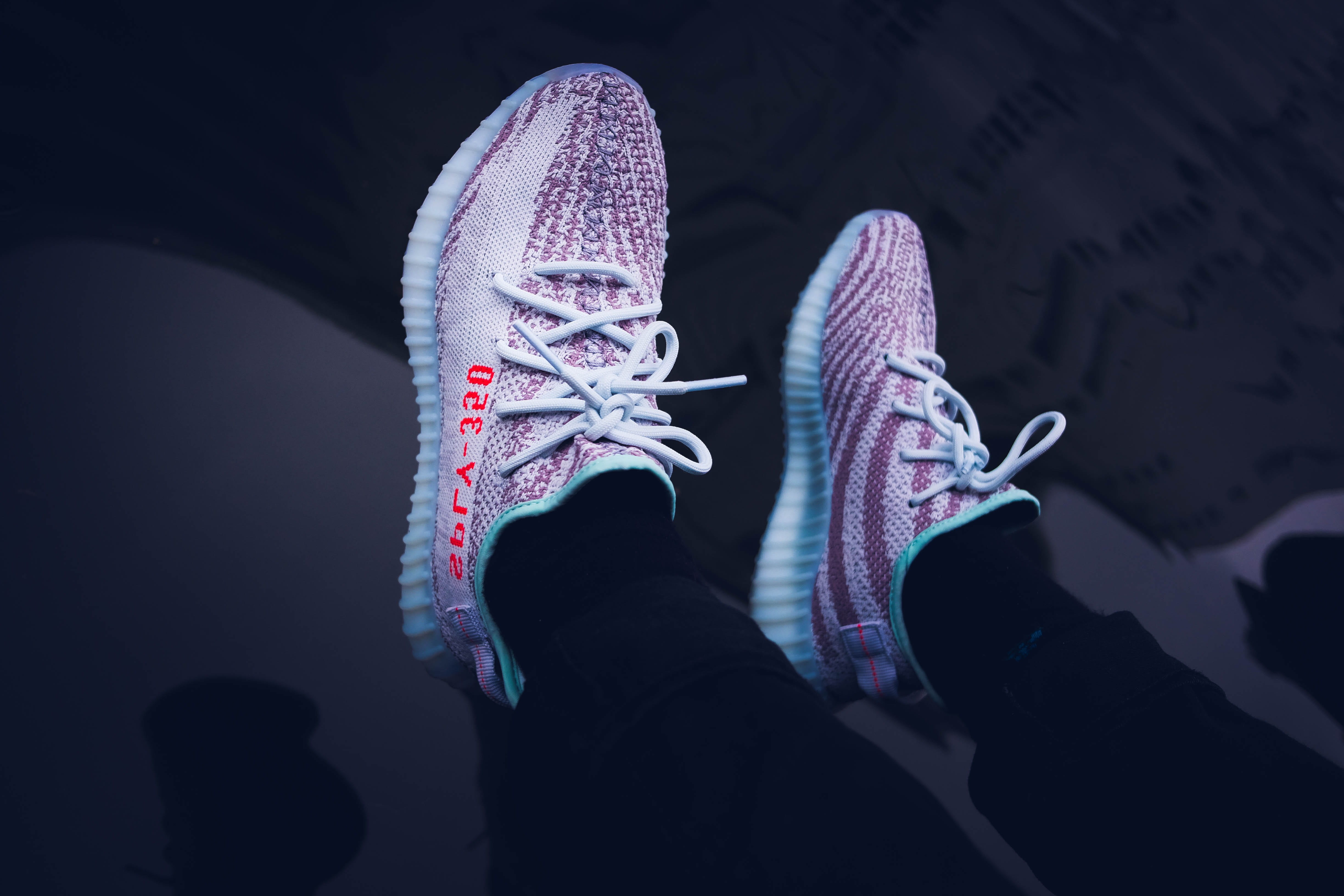 lifestyles, men, human leg, person, shoe, real people, photography, adidas, jeans, adult, human body part, canvas shoe, 4K, high angle view, feet, top, HD Wallpaper