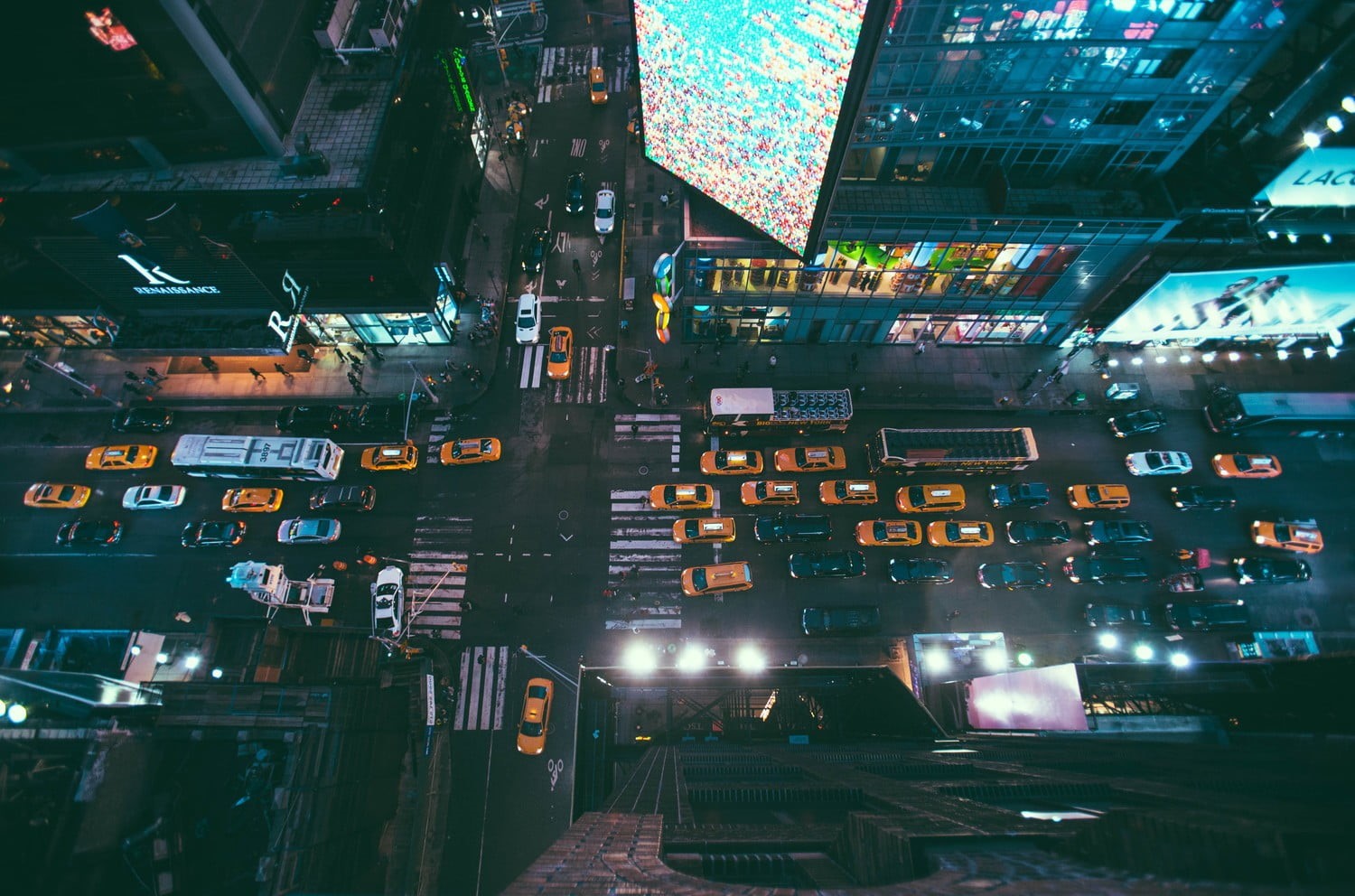 cityscape, view, travel, night, tilt shift, city, china - East Asia, high, skyscraper, people, high view, built Structure, downtown District, building, HD Wallpaper