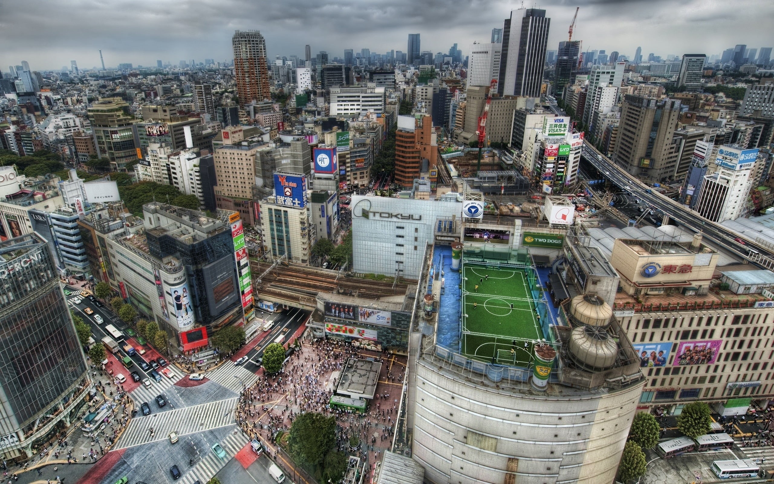 tokyo Prefecture, roofs, outdoors, tokyo, modern, urban Scene, building, office building exterior, built Structure, travel Destinations, metropolis, high Angle View, HD Wallpaper