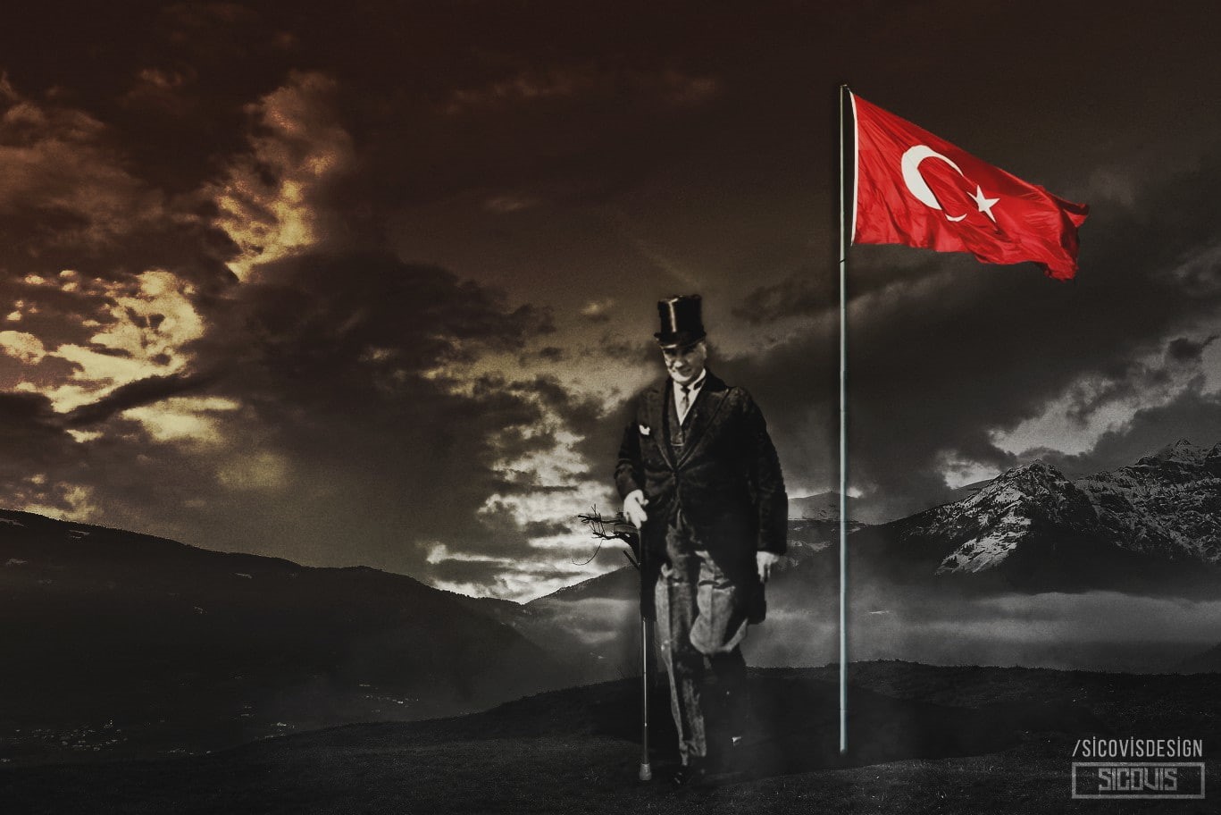 Mustafa Kemal Atatürk, 720P, HD Wallpaper