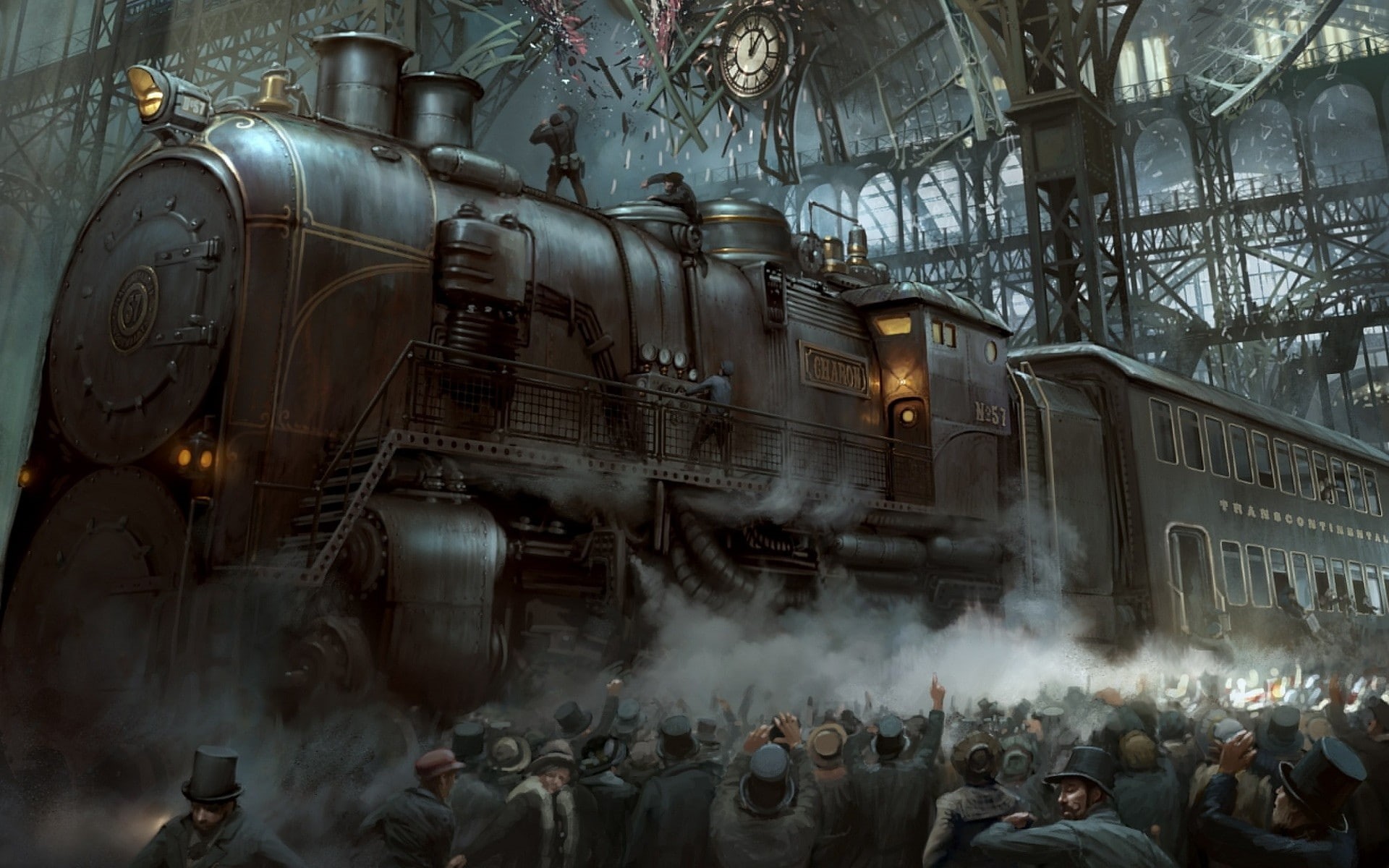 1080P, steampunk, old, HD Wallpaper