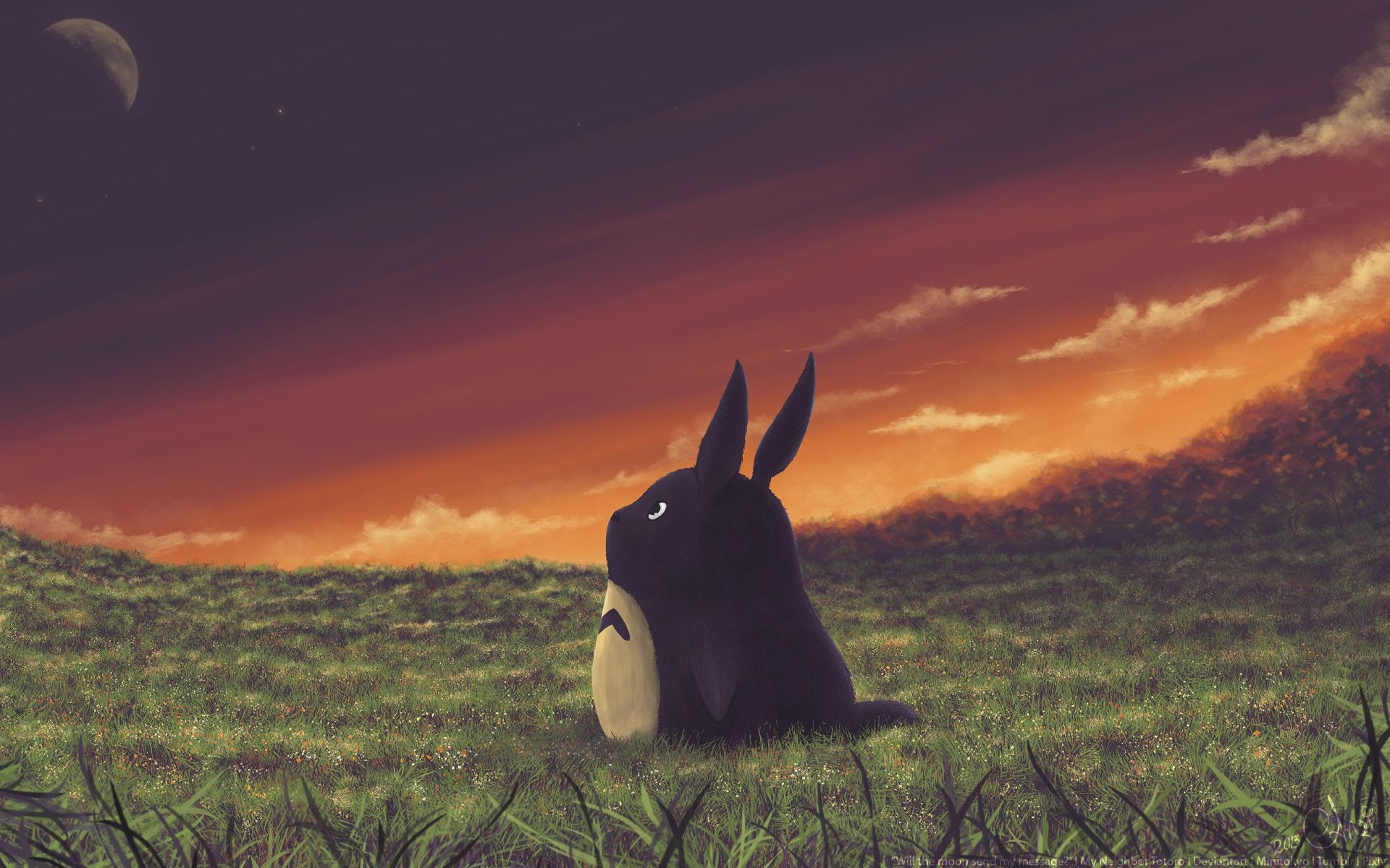 Movie, My Neighbor Totoro, Totoro (My Neighbor Totoro), 1080P, HD Wallpaper