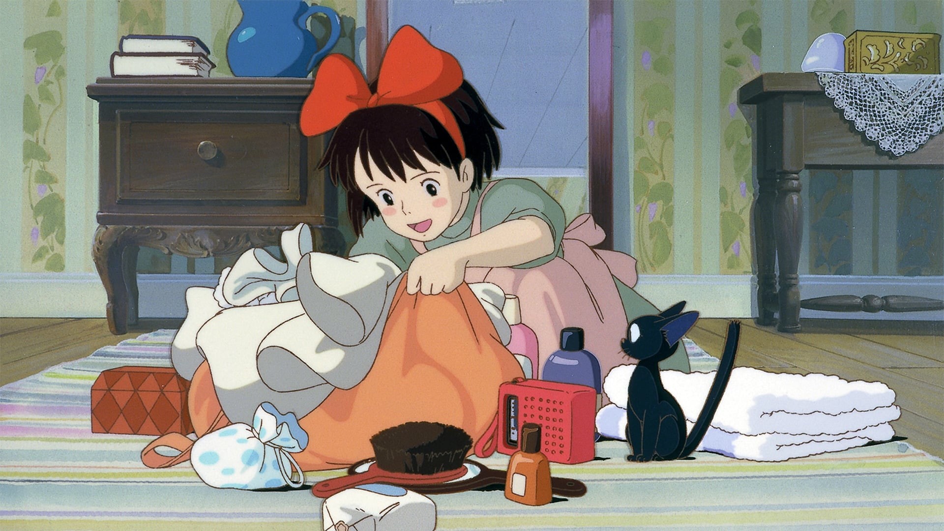Kikis Delivery Service, Movie, 1080P, HD Wallpaper