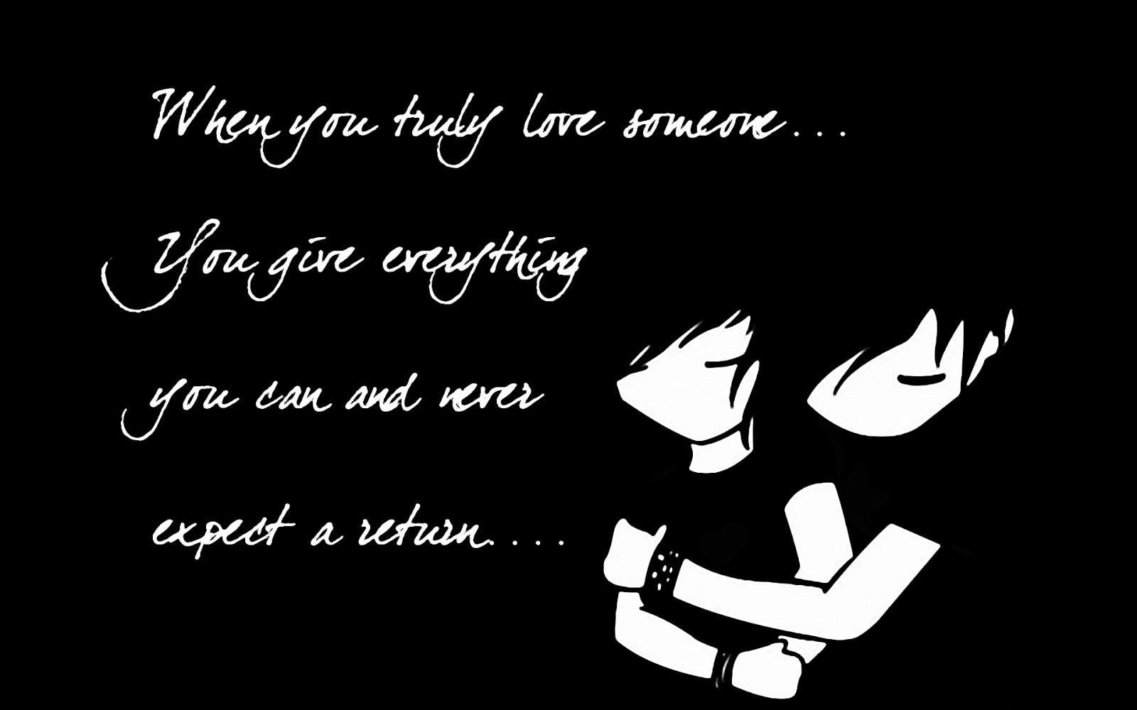 romantic, widescreen, romantic couple, quote, love, with, couple, 720P, HD Wallpaper