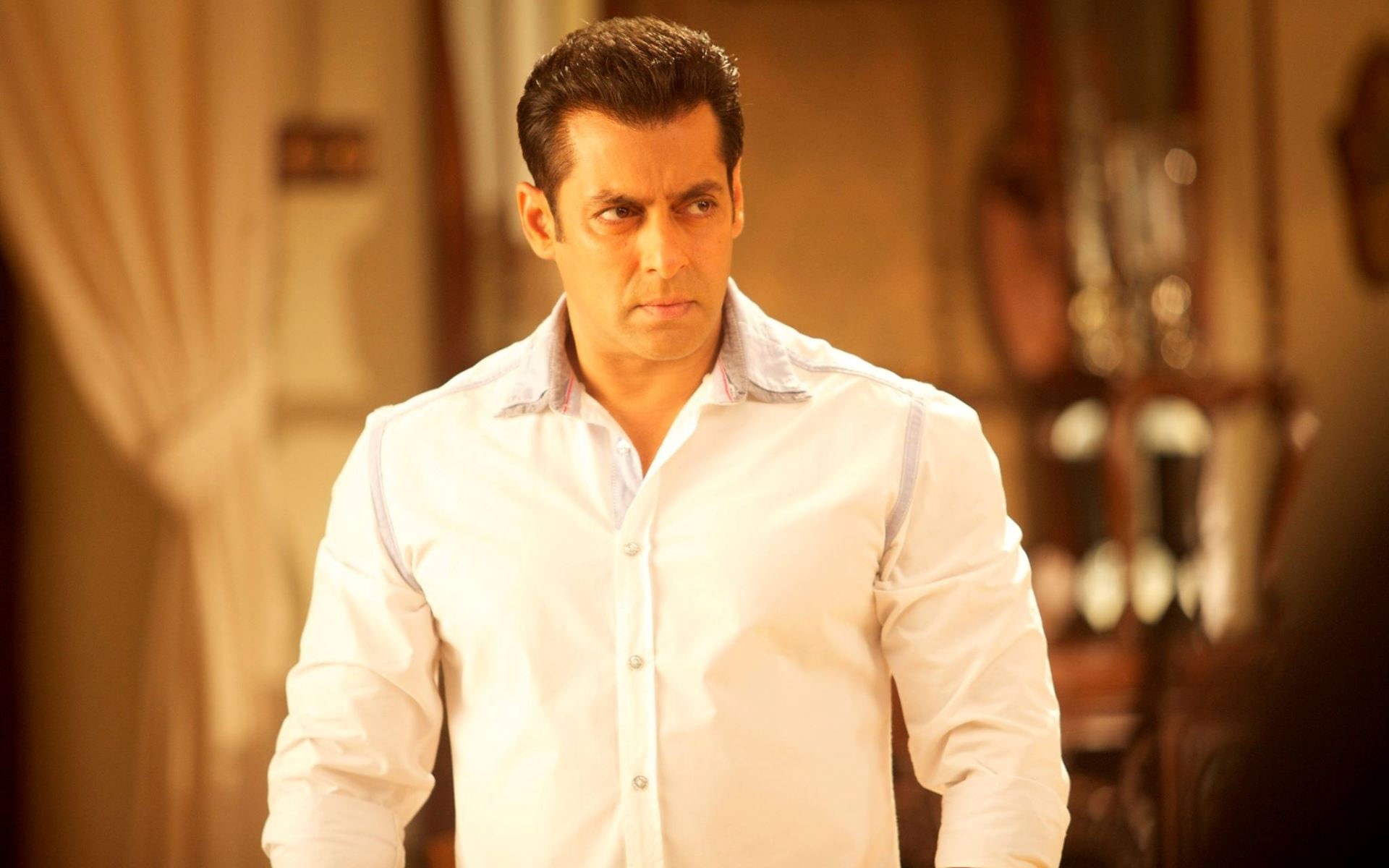 Bollywood Movies, serious, jai, business, salman, dress, Movies, waist up, ho, white, mid adult, lab coat, khan, brown hair, 1080P, one person, starring, HD Wallpaper