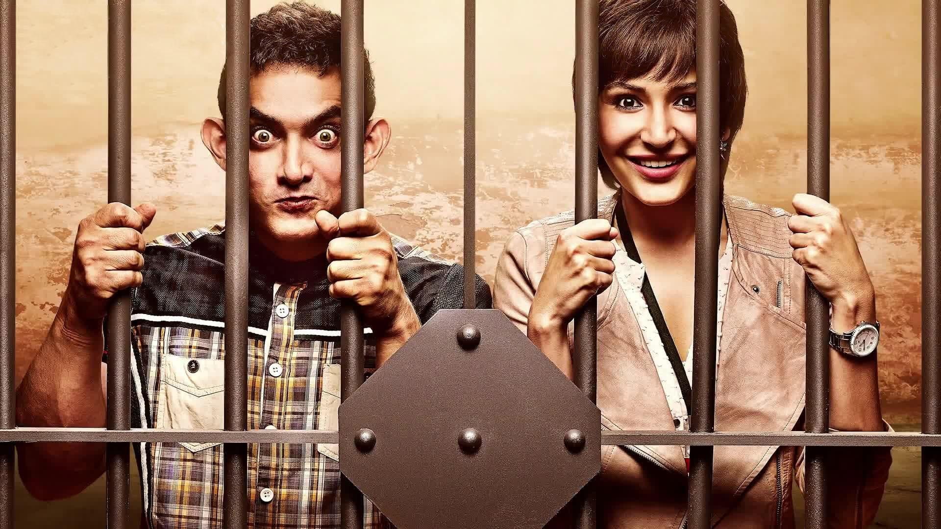 anushka, 1080P, bollywood, funny, movies, aamir, sharma, anushka sharma, khan, aamir khan, bollywood movies, HD Wallpaper