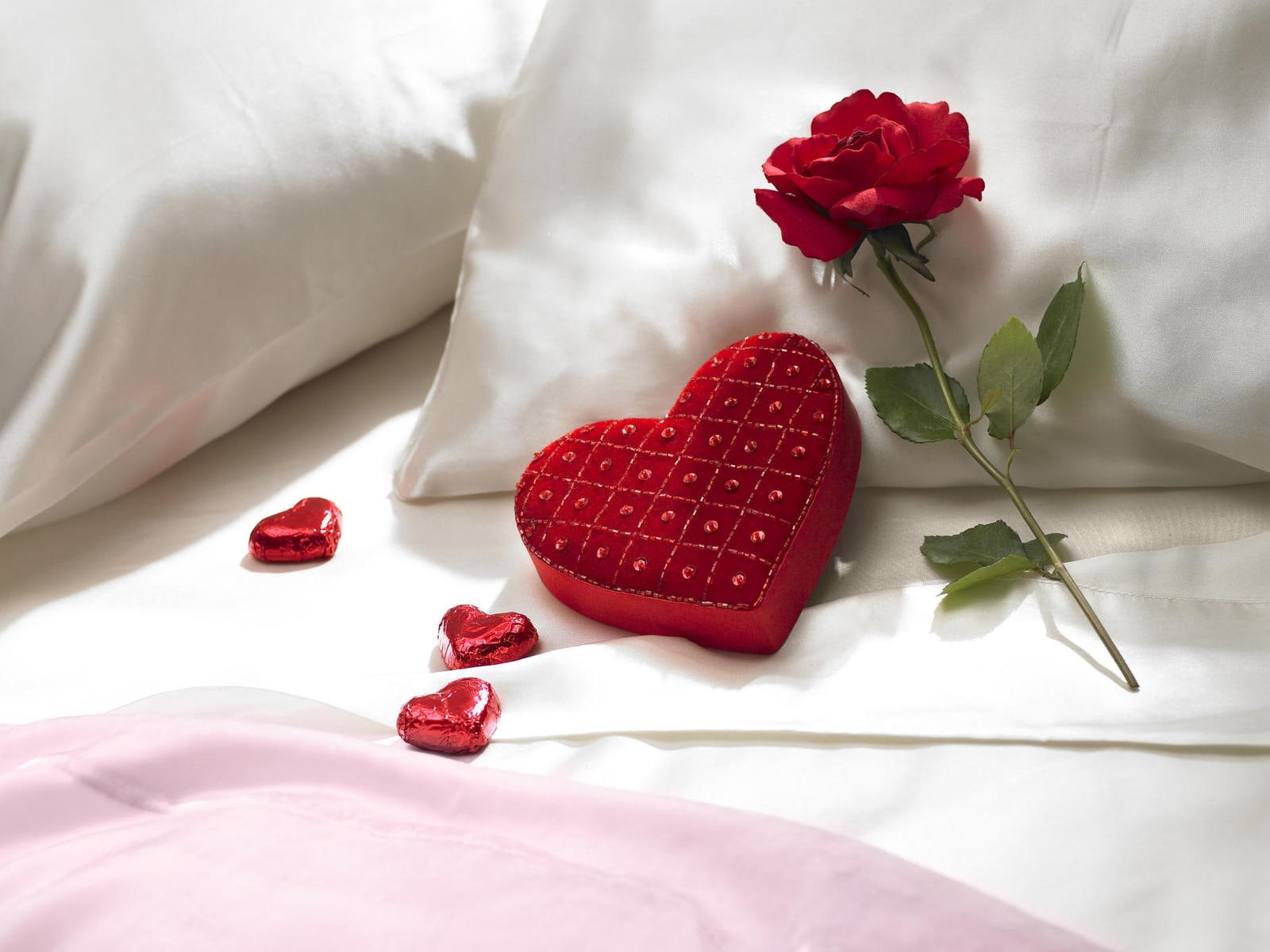 cute, 720P, white, rose, cute love, heart, love, HD Wallpaper