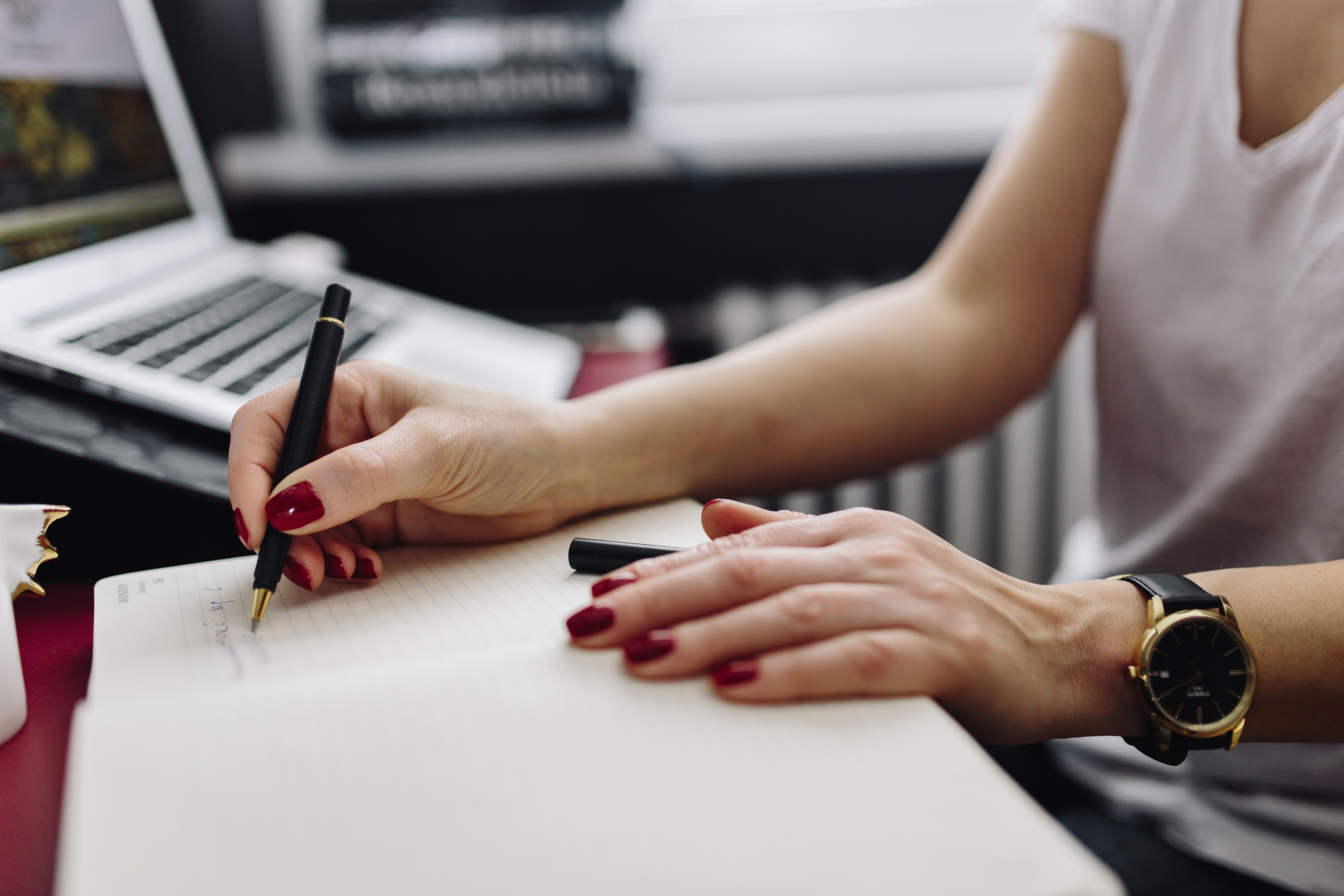 workplace, Pink, creativity, indoor, office, computer, typing, adults only, businesswoman, workspace, design Professional, home, occupation, one Person, HD Wallpaper