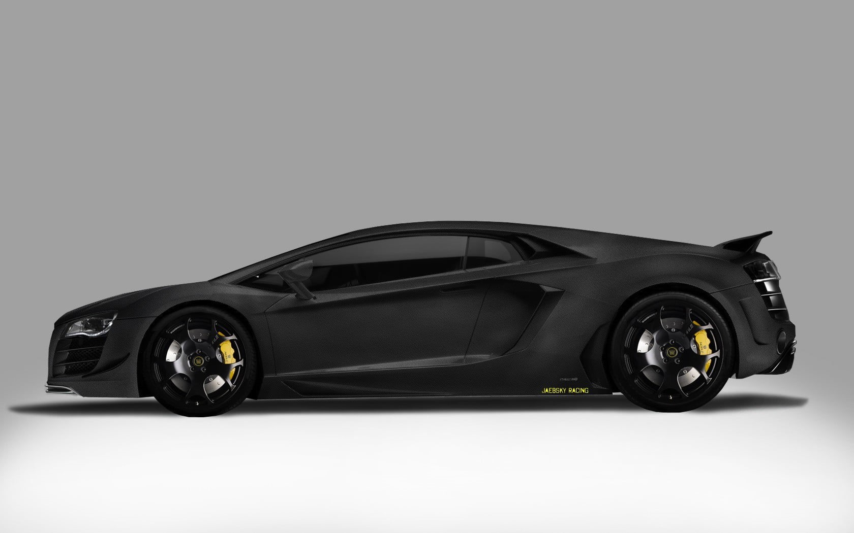 copy space, Lamborghini, luxury, wheel, gray, man made, car, black color, indoors, edited, 720P, land vehicle, Audi, no people, Lamborghini Aventador, HD Wallpaper