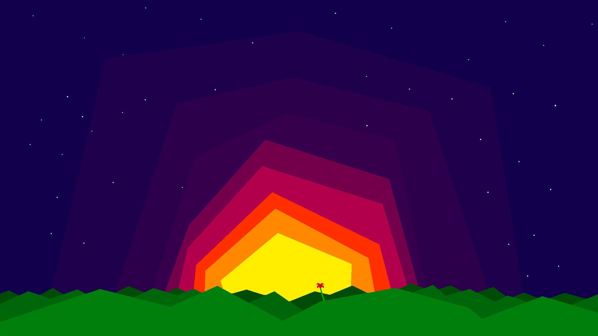 glowing, arts culture and entertainment, pixel art, nightlife, no people, vibrant color, shape, entrance, red, moving up, success, neon, architecture, illuminated, HD Wallpaper