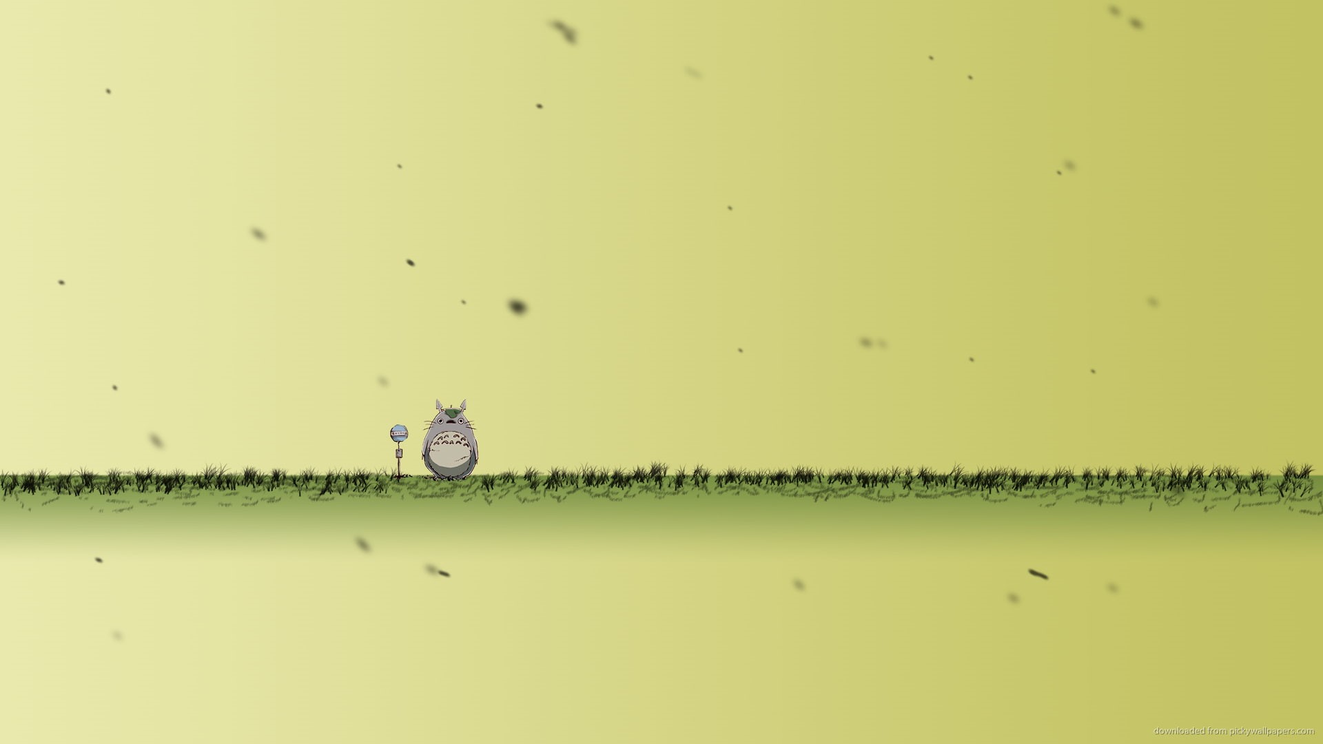 cartoon/comic, cartoon, totoro, 1080P, neighbor, hd, character, movie, anime, my, HD Wallpaper