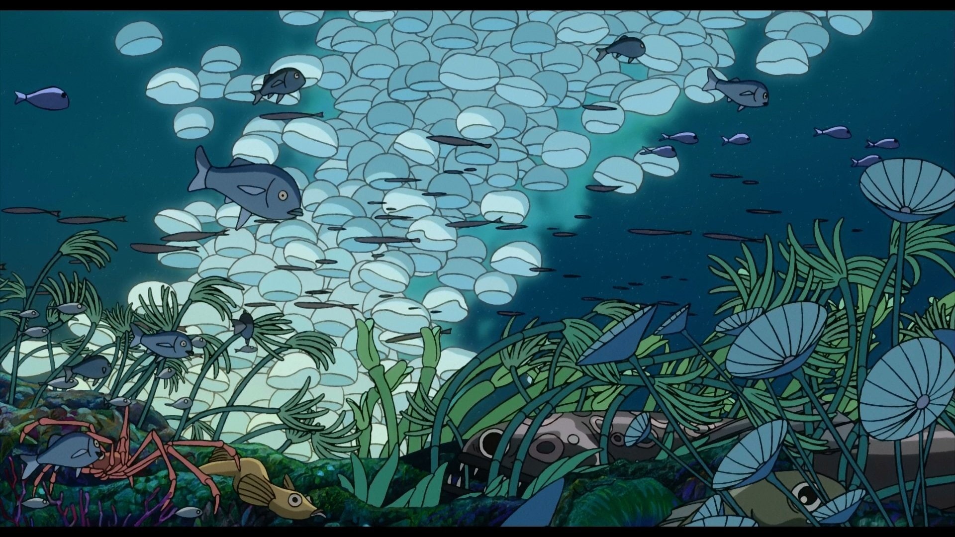 1080P, Ponyo, Movie, HD Wallpaper