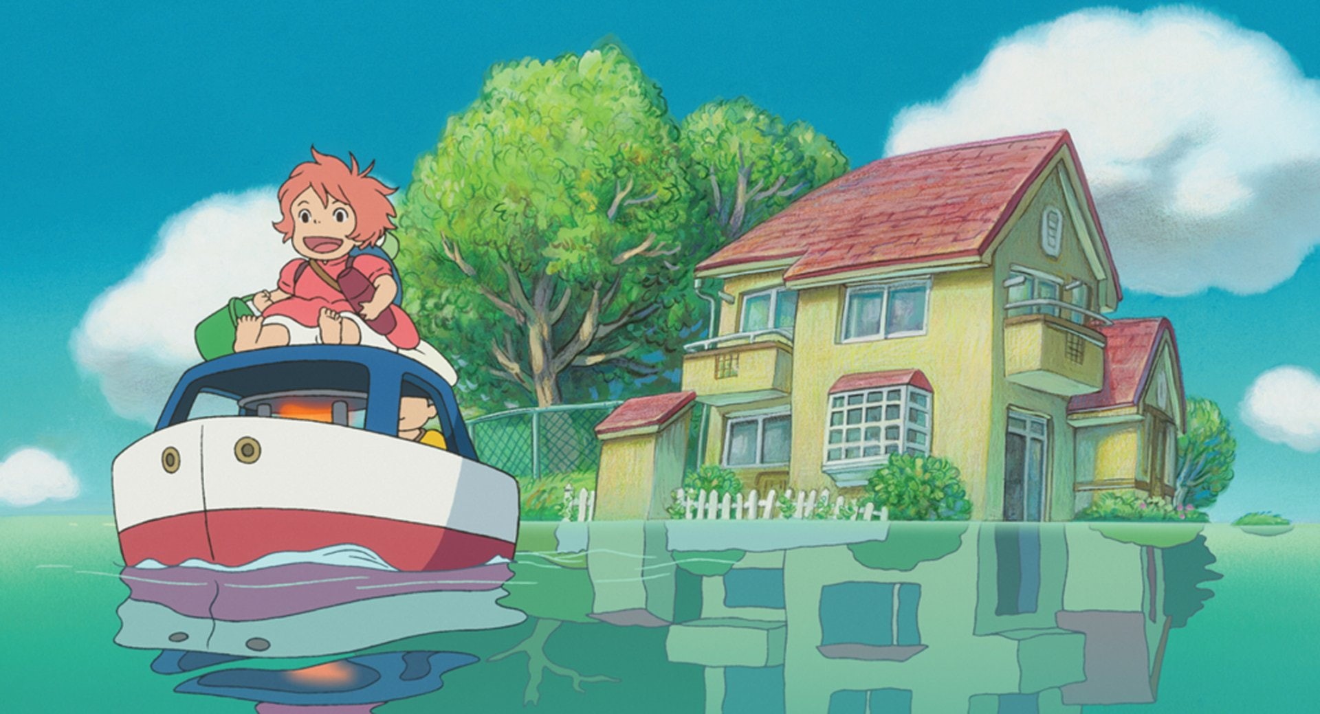 Movie, Ponyo, 1080P, HD Wallpaper