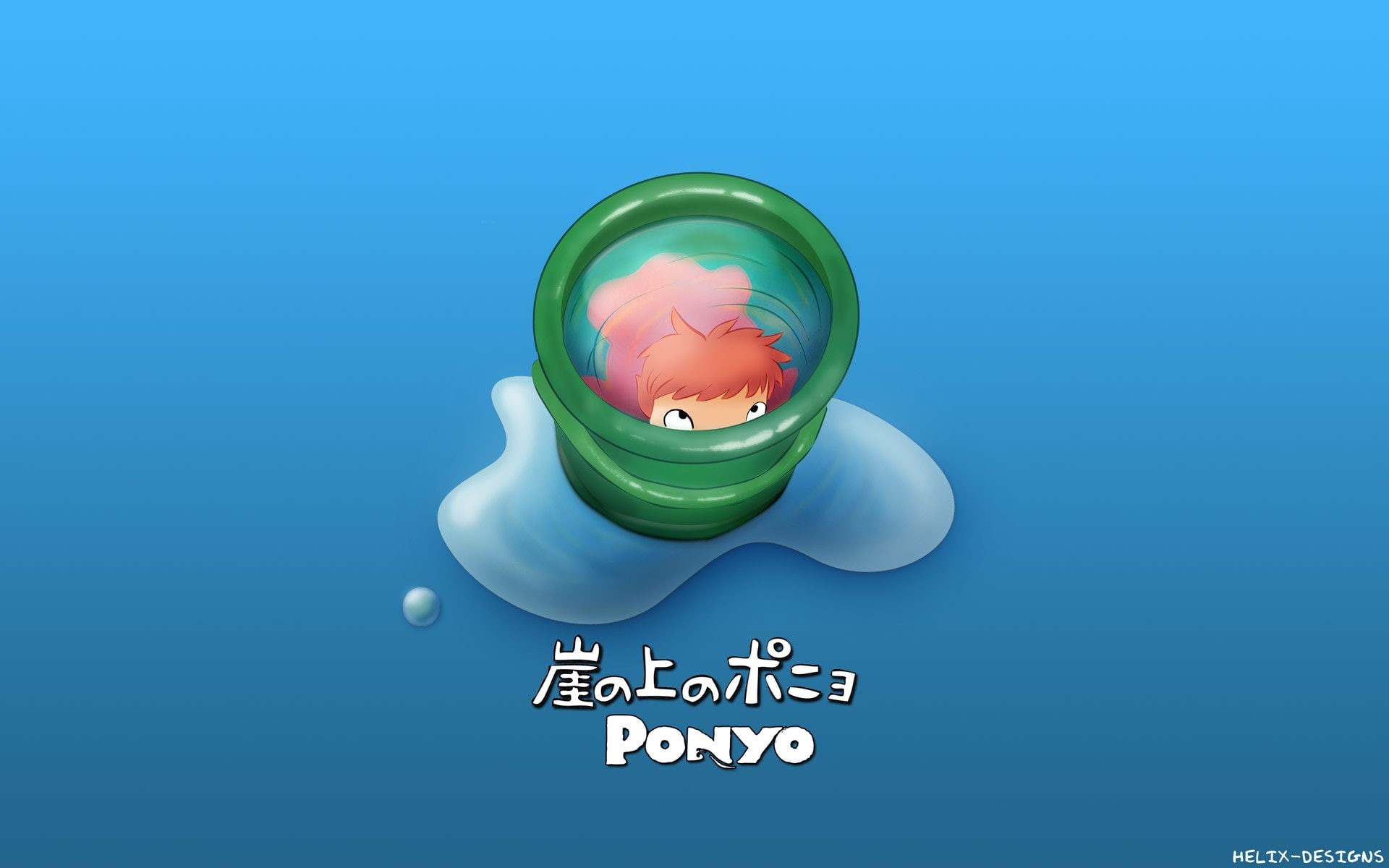 Movie, 1080P, Ponyo, HD Wallpaper
