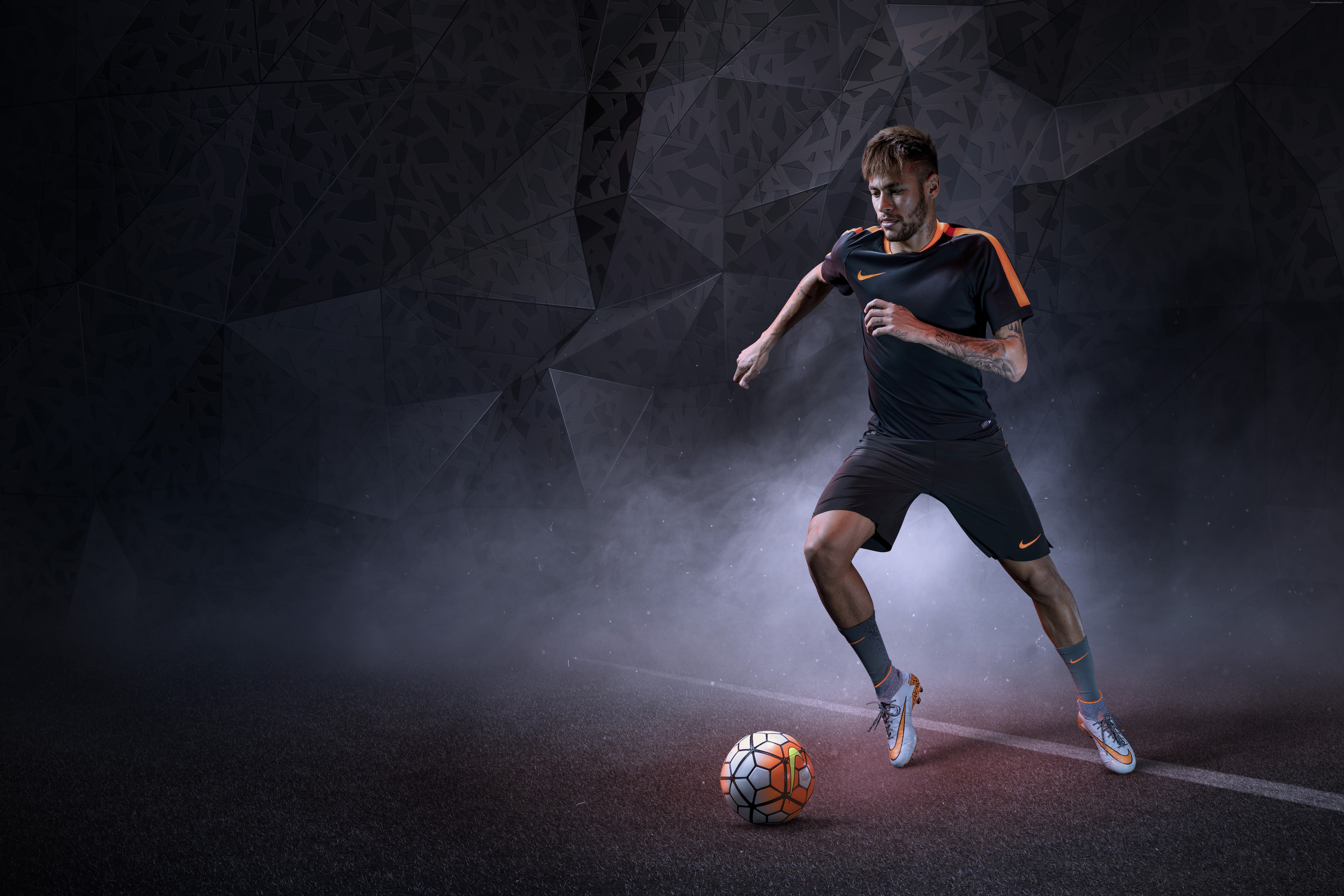 barselona, 8K, Neymar, nike, football, HD Wallpaper