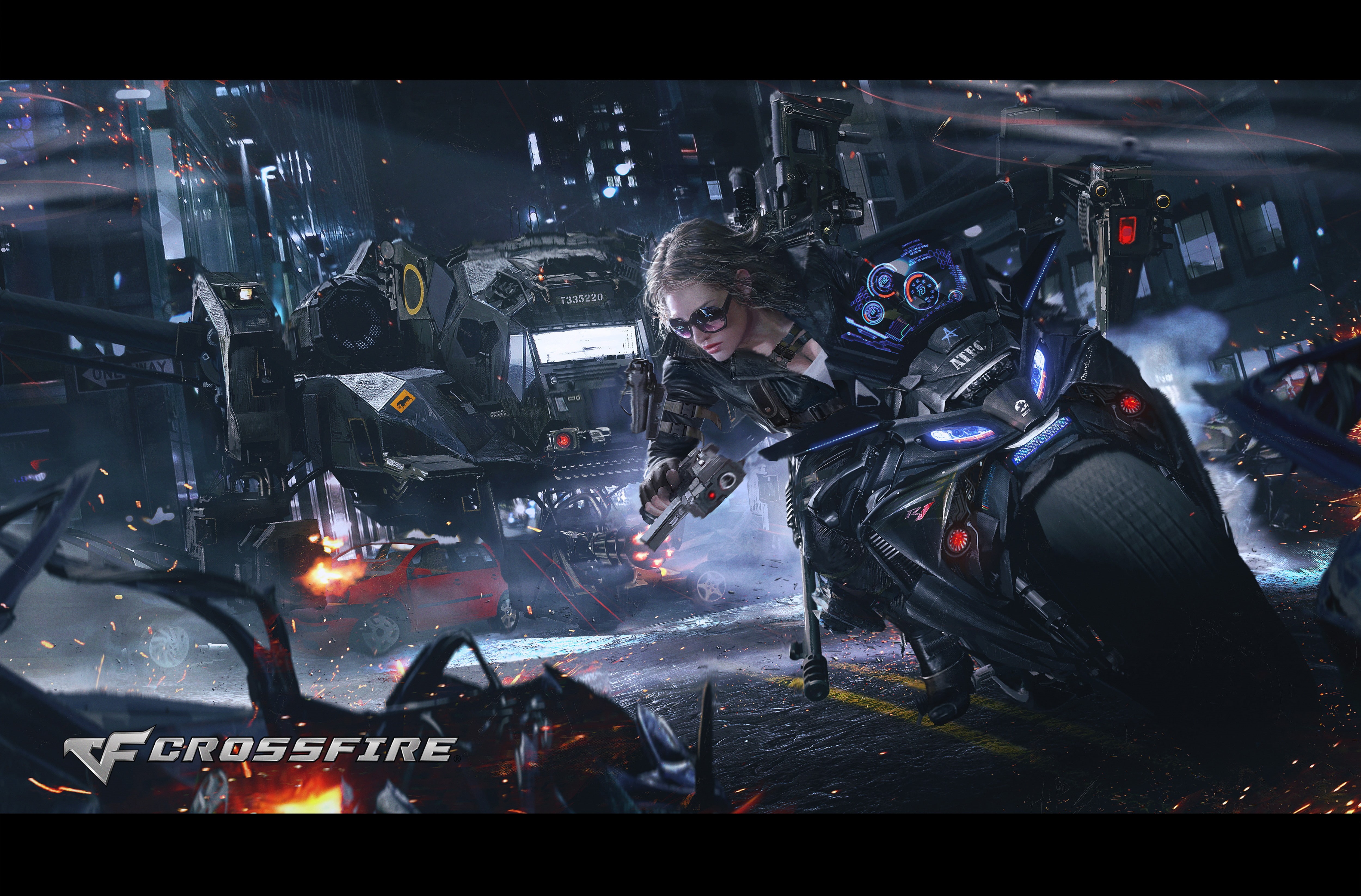 PC gaming, indoors, working, industry, technology, CrossFire, 4K, concentration, protection, adult, men, metal, machinery, one person, protective workwear, HD Wallpaper