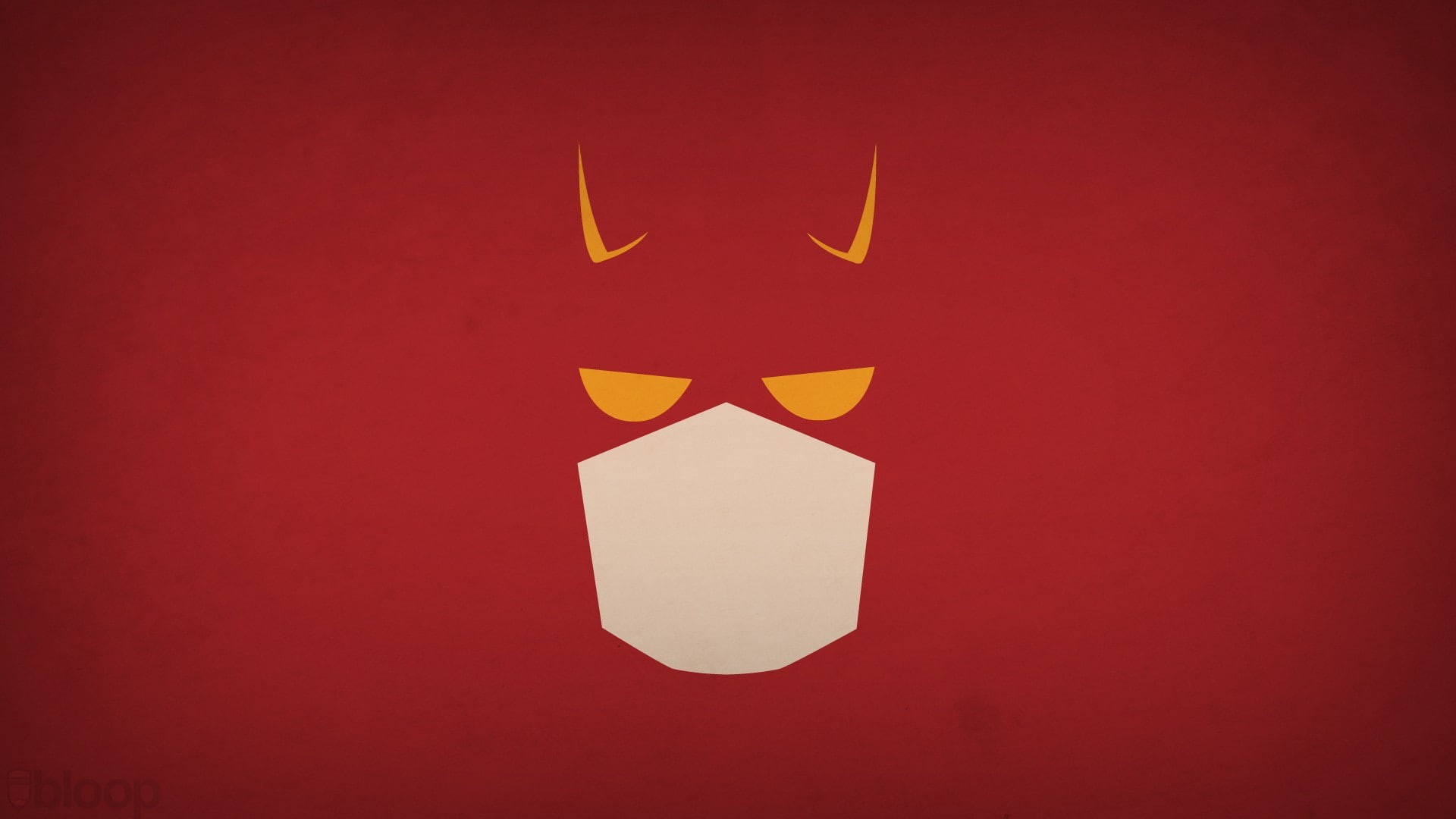 1080P, Blo0p, Marvel Comics, Daredevil, hero, minimalism, HD Wallpaper