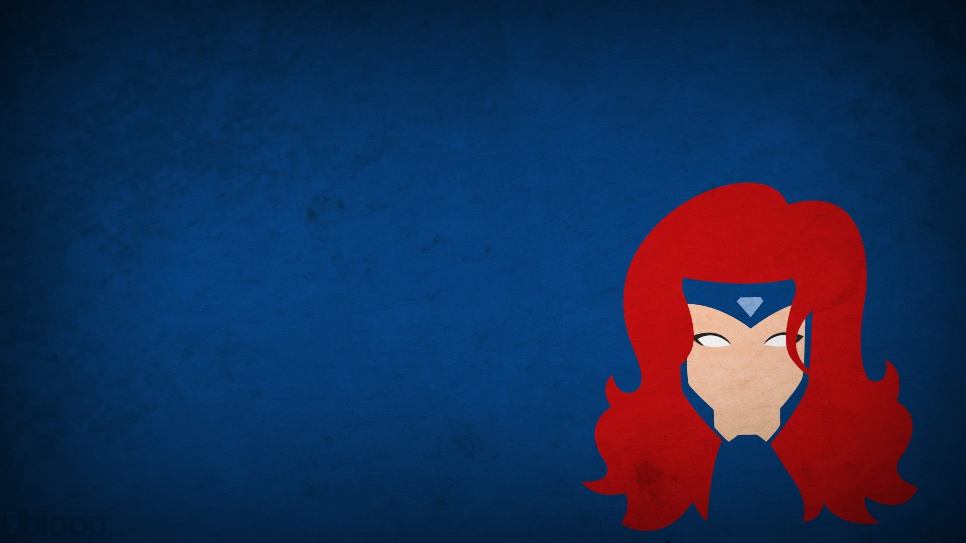 indoors, blue, female, no people, blue background, art and craft, sadness, depression - sadness, X-Men, Marvel Comics, haired, halloween, human representation, HD Wallpaper