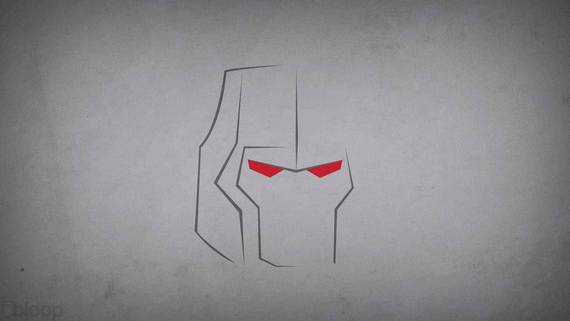1080P, Blo0p, minimalism, Megatron, HD Wallpaper