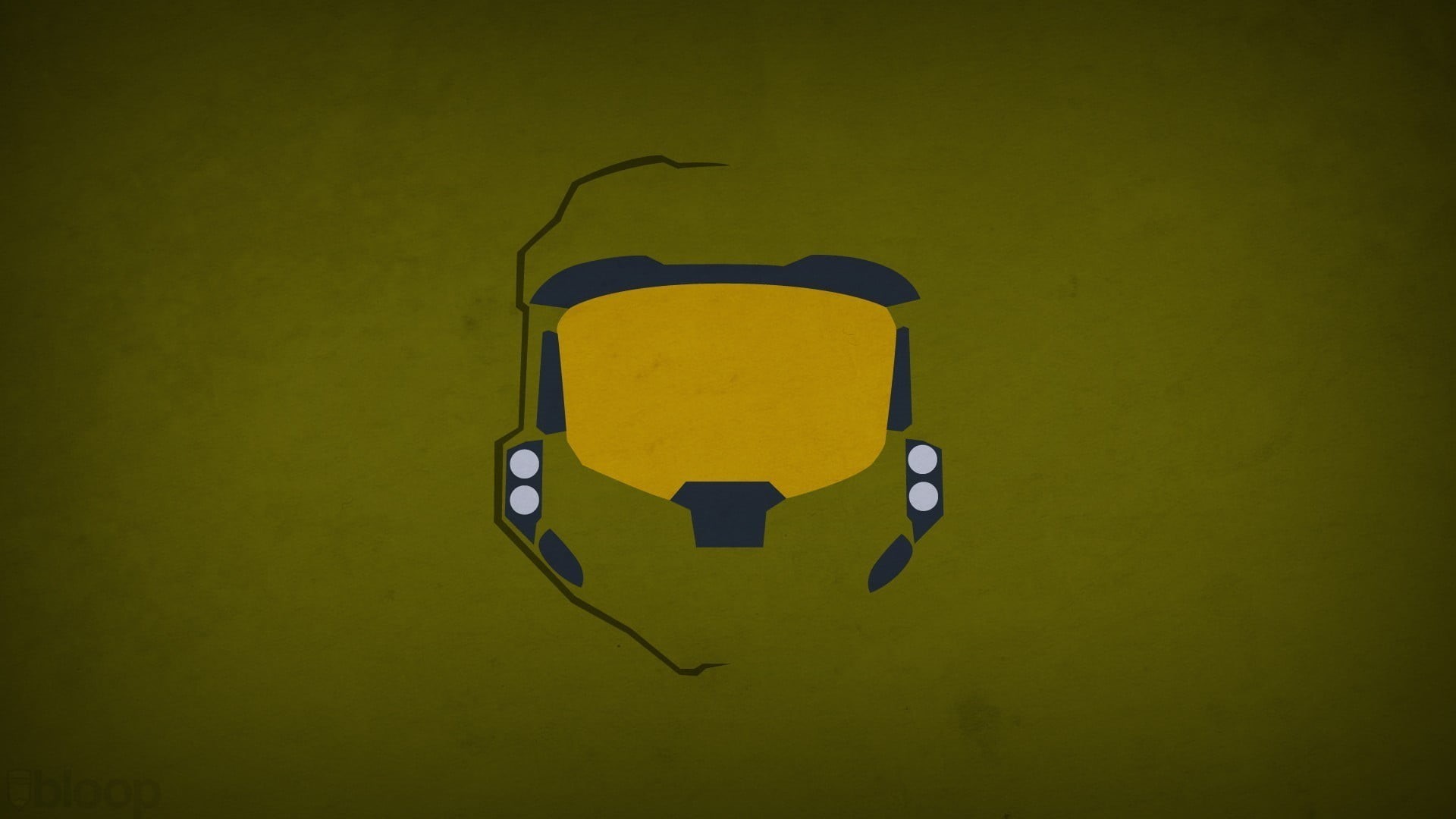 single object, superhero, minimalism, 1080P, Halo, studio shot, green color, shadow, shape, indoors, Master Chief, copy space, simplicity, no people, close-up, HD Wallpaper