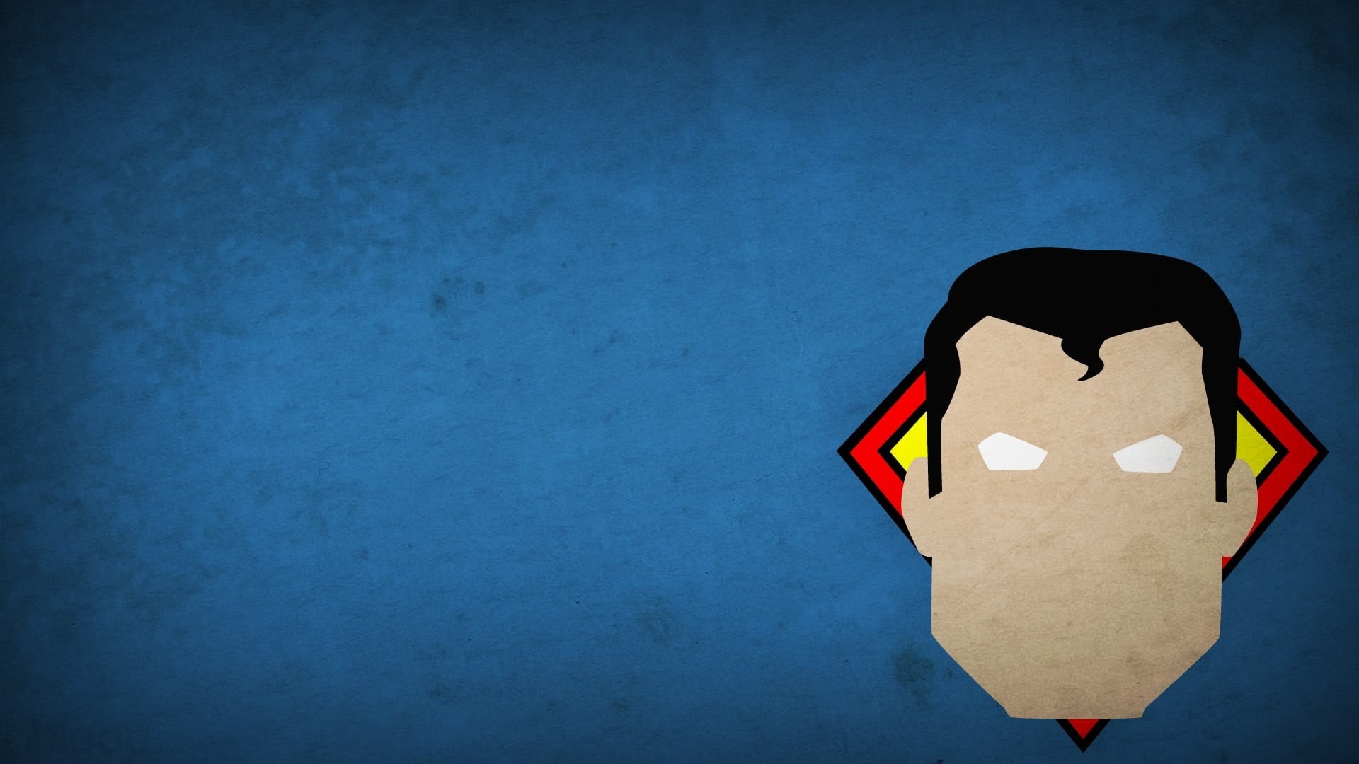 DC Comics, art and craft, blue background, Blo0p, representation, human representation, shape, 1080P, superhero, craft, blank, close-up, paper, architecture, HD Wallpaper