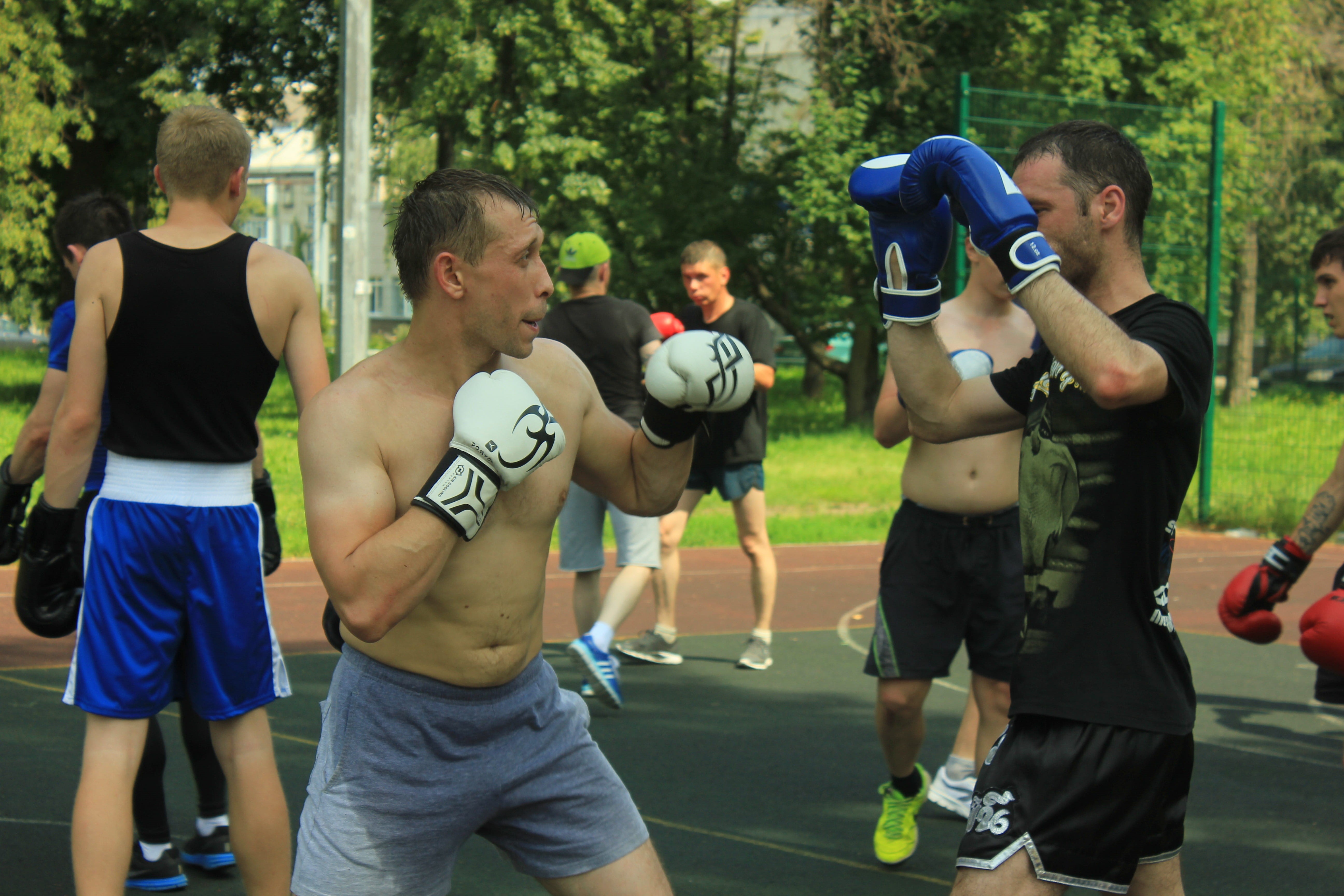 standing, competition, karate, blow, jump, athlete, group of people, people, athleticism, 5K, tag, drive, boxing, men, sports clothing, training, sports, HD Wallpaper