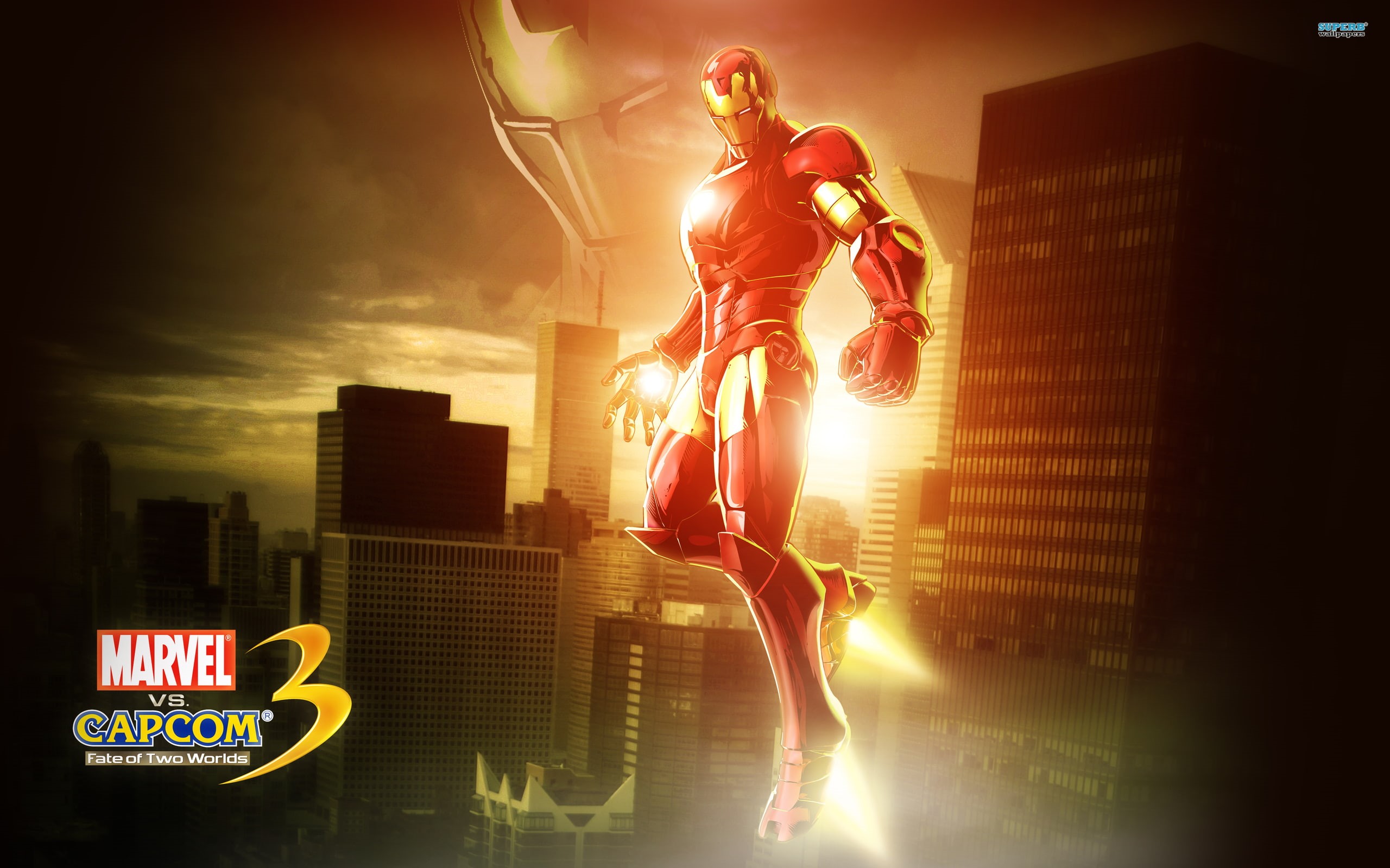 Marvel vs. Capcom 3, Iron Man, superhero, video games, 2K, HD Wallpaper