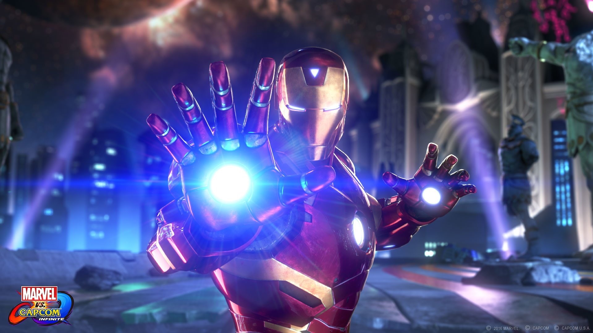 Marvel vs. Capcom 3: Fate of Two Worlds, Iron Man, Marvel vs. Capcom, 1080P, Video Game, HD Wallpaper