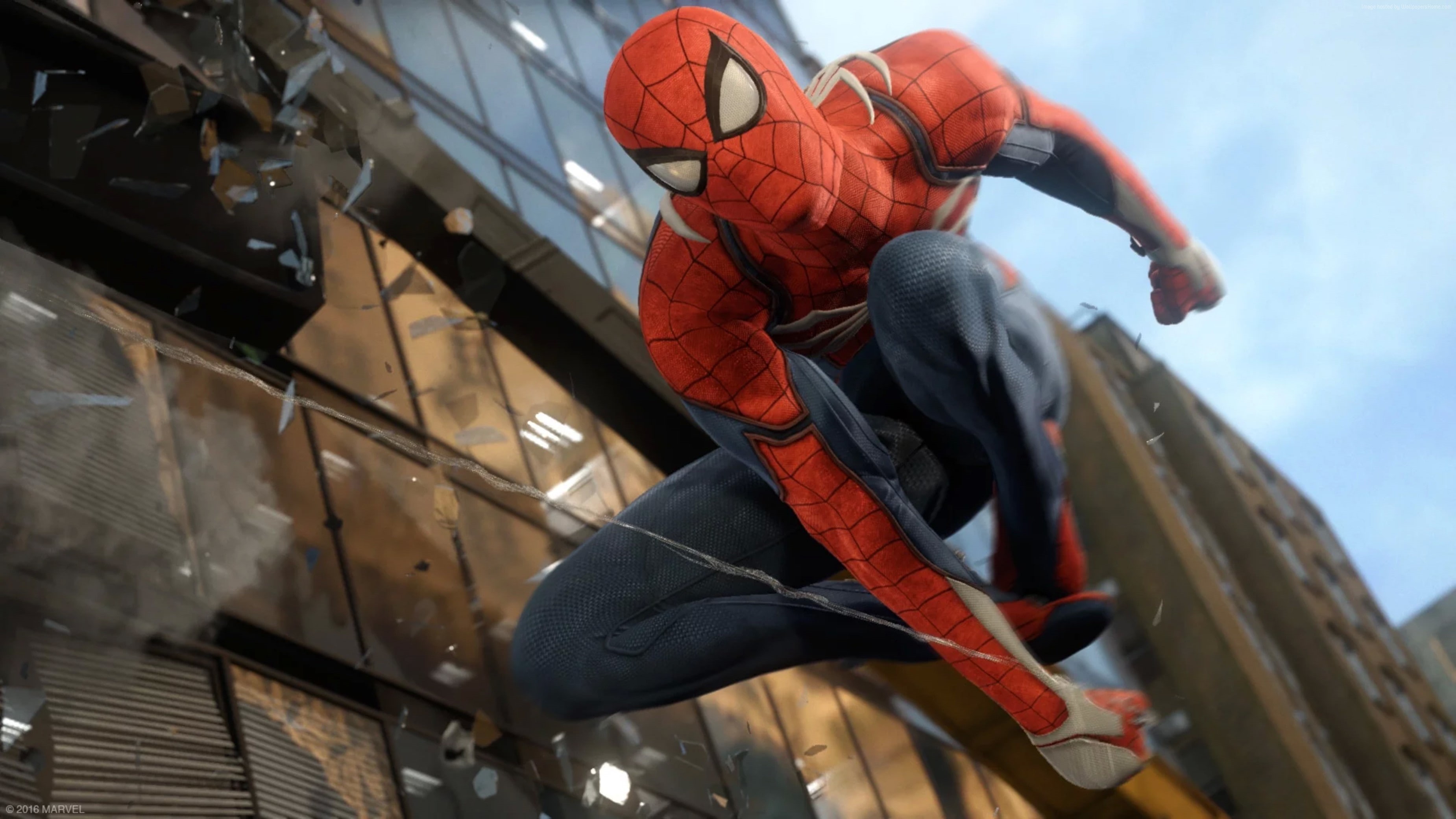 2K, Marvel, ps4, Spider-Man, superhero, HD Wallpaper