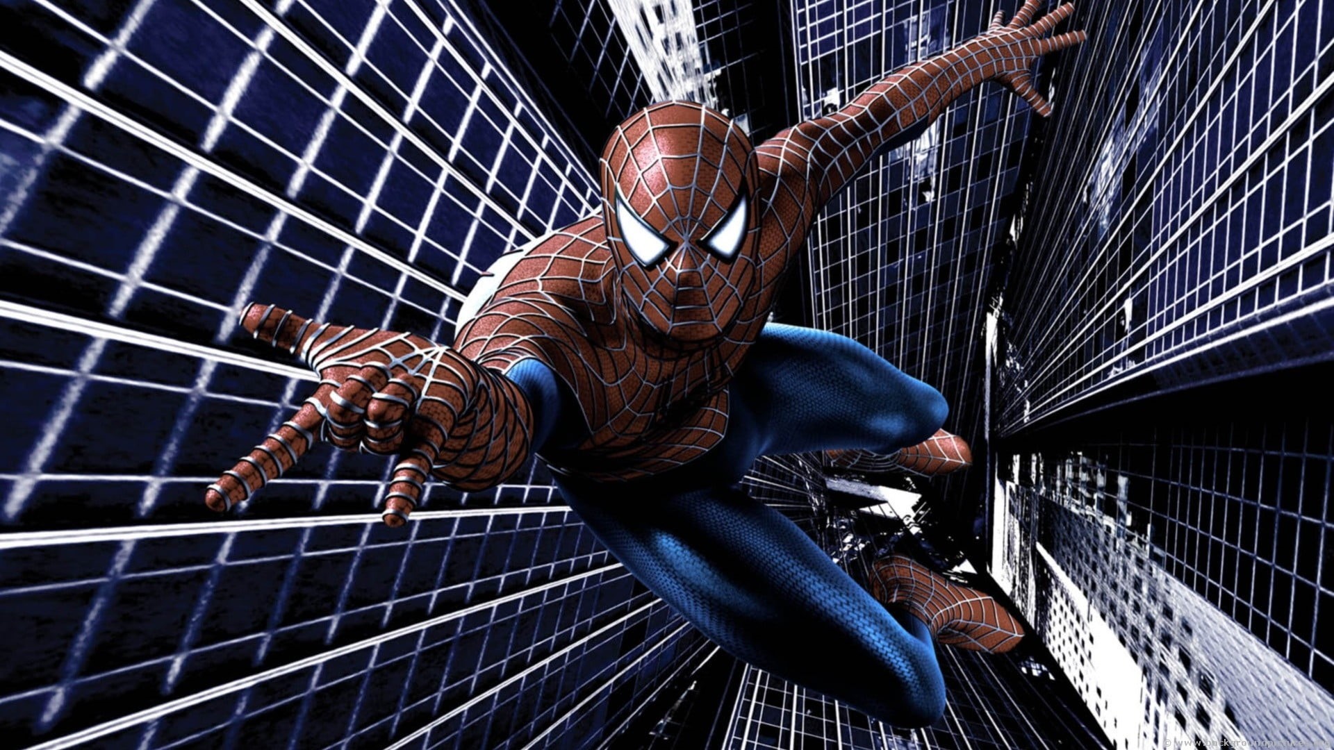 rope, movies, hanging, digital, one person, front view, casual clothing, built structure, architecture, metal, nature, outdoors, The Amazing Spider-Man, HD Wallpaper
