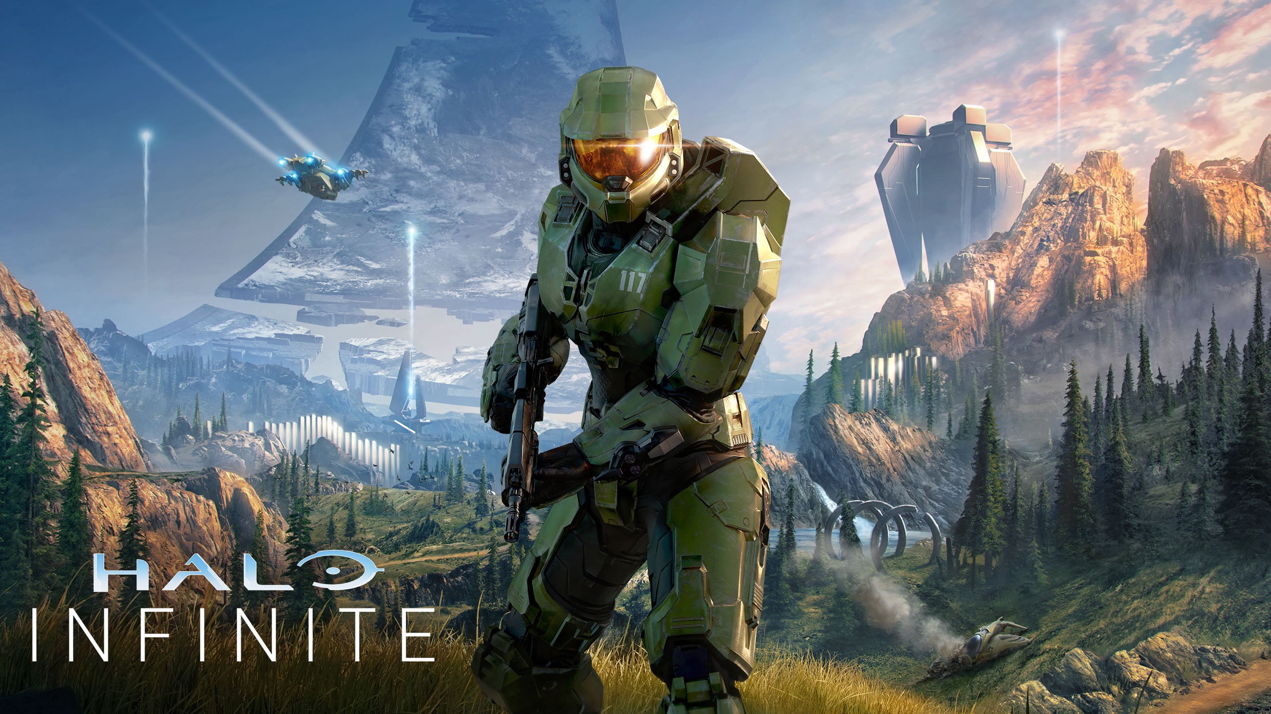 2K, Master Chief, Halo Infinite, Forerunner, Peilican, HD Wallpaper