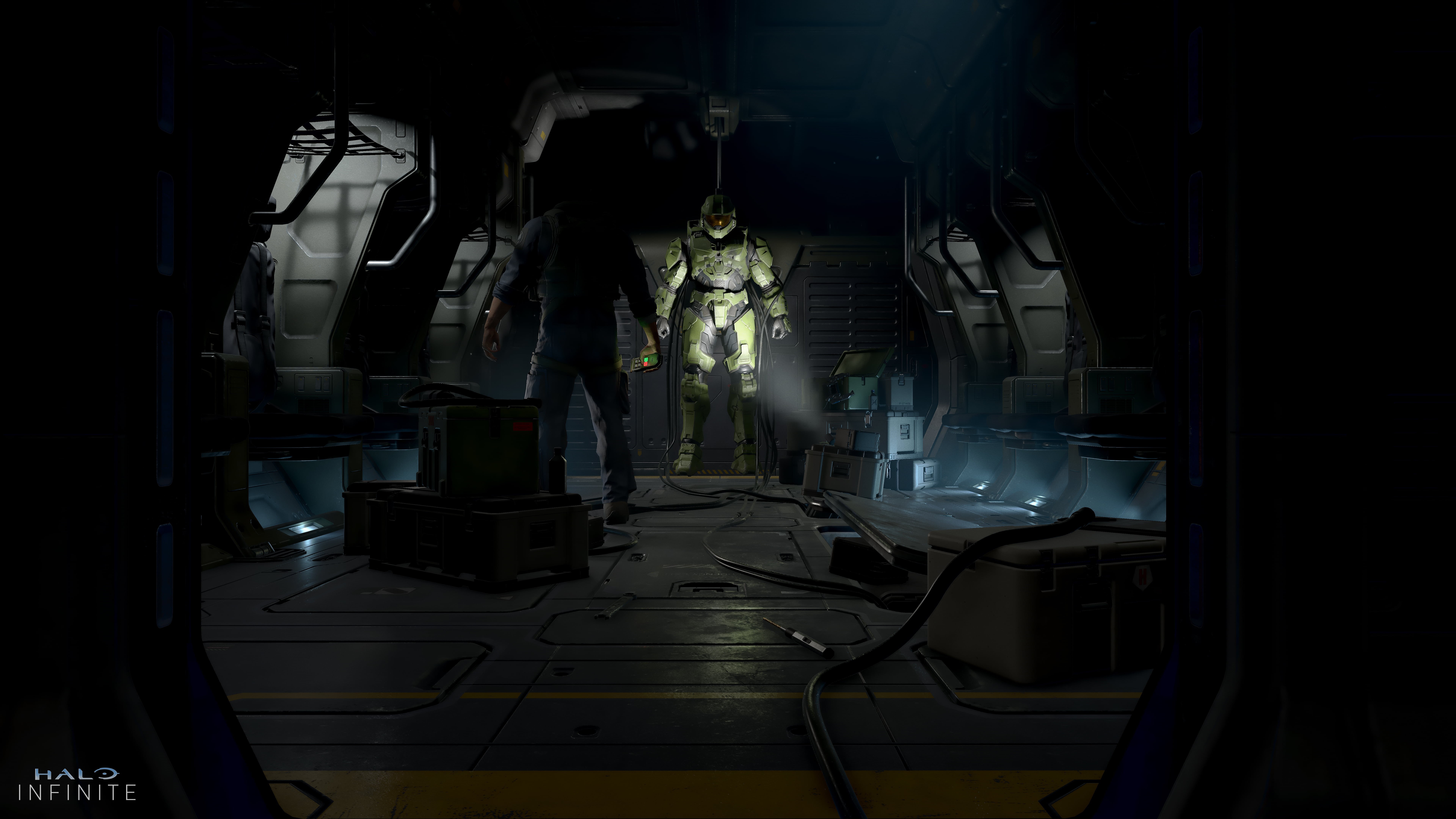 Echo 216, 8K, Master Chief, Halo Infinite, HD Wallpaper