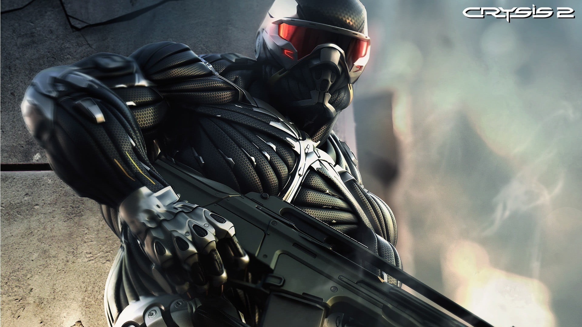 day, safety, 1080P, men, government, suit of armor, clothing, protection, Crysis 2, aggression, Crysis, real people, headwear, holding, helmet, outdoors, HD Wallpaper