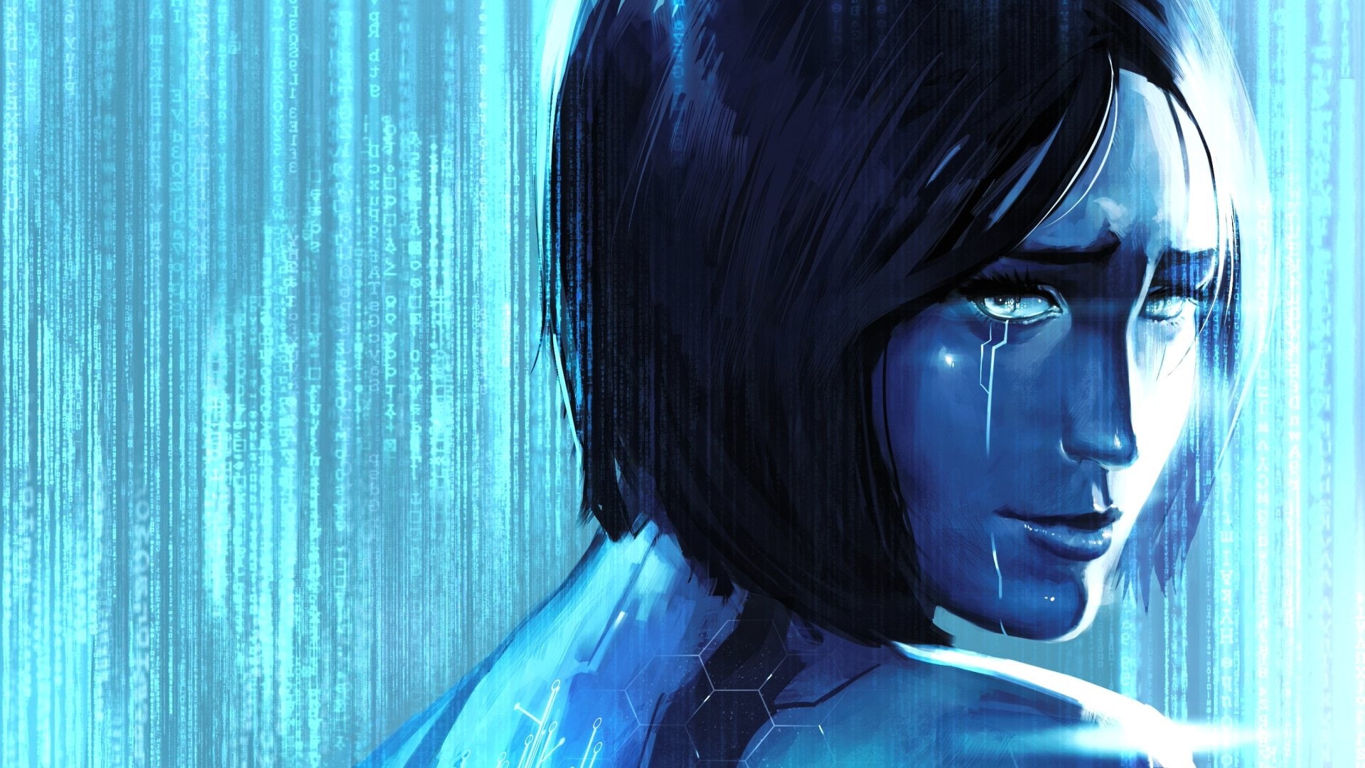 Woman, Cortana (Halo), Halo, 1080P, HD Wallpaper
