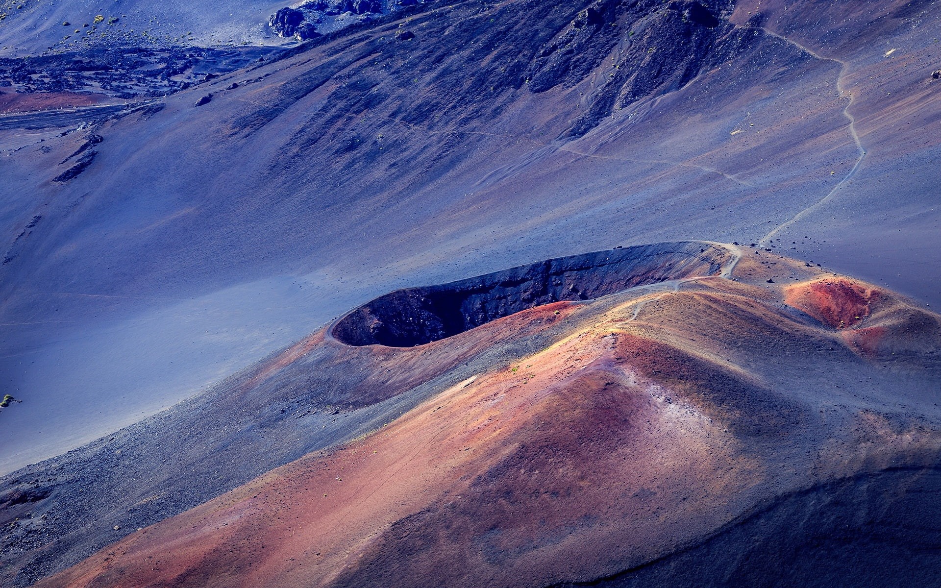 Mountain, 1080P, Hawaii, Volcano, Maui, Haleakala, HD Wallpaper